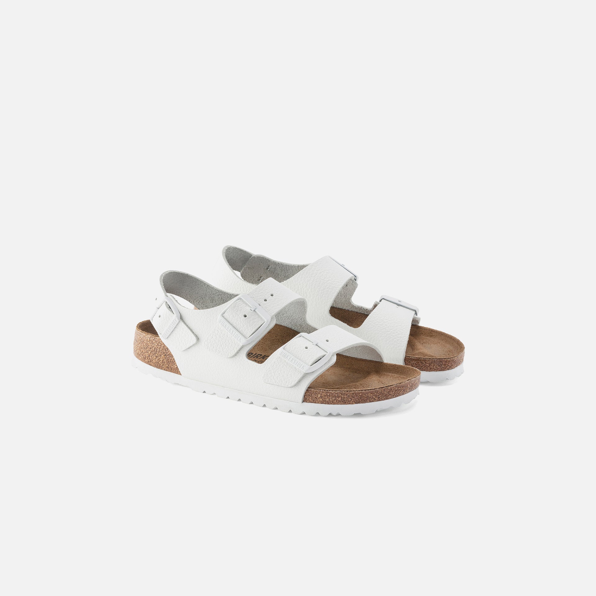 Birkenstock Milano Grip Leather - White