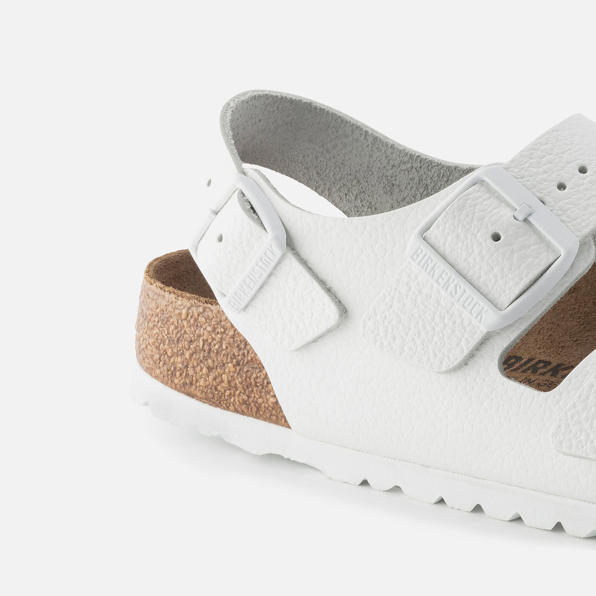 Birkenstock Milano Grip Leather - White