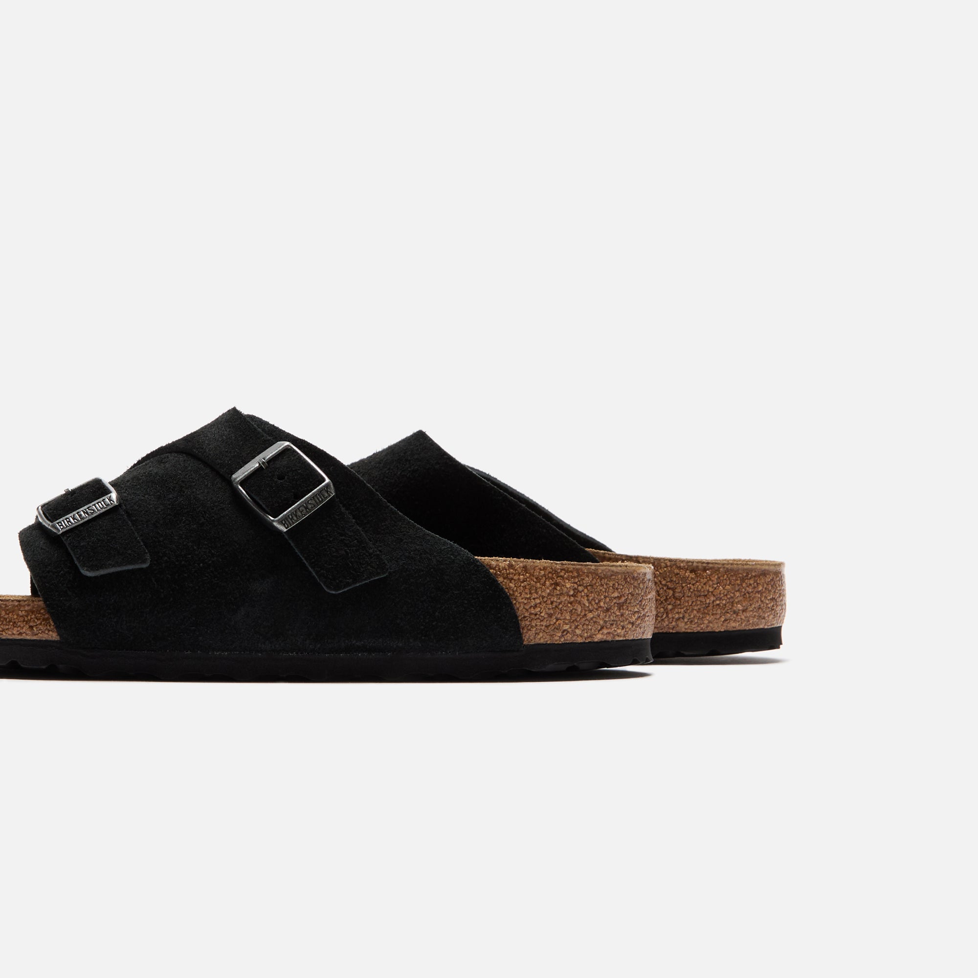 Birkenstock Zurich Suede - Black – Kith
