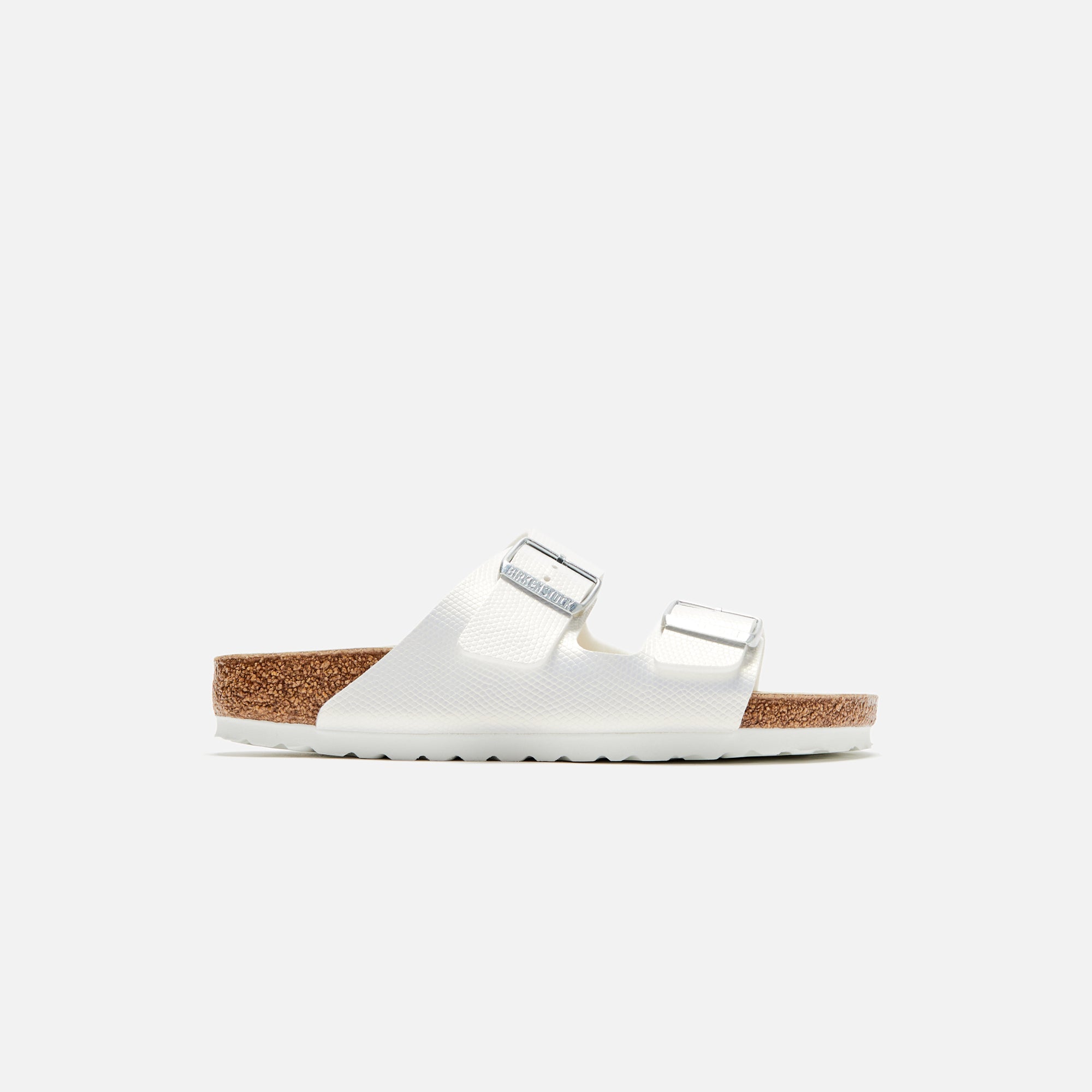 Birkenstock Arizona Birko-Flor - Embossed Lizard White – Kith