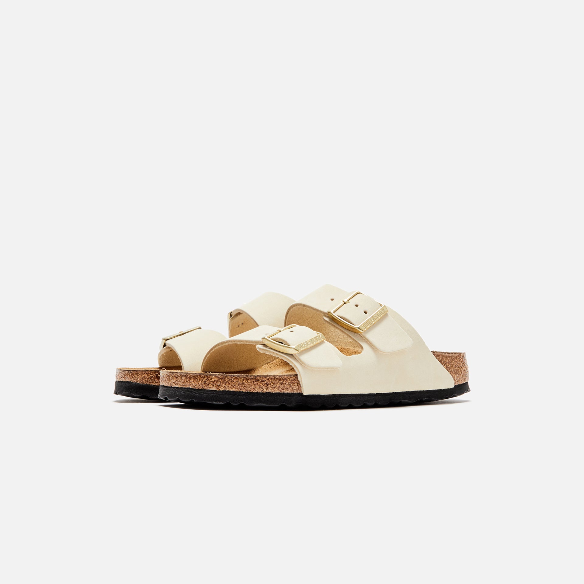 Birkenstock Arizona Soft Footbed - Nubuck / Ecru