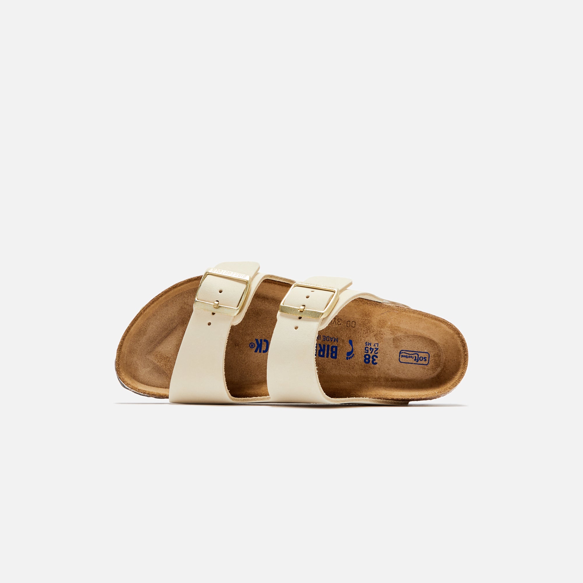 Birkenstock Arizona Soft Footbed - Nubuck / Ecru – Kith