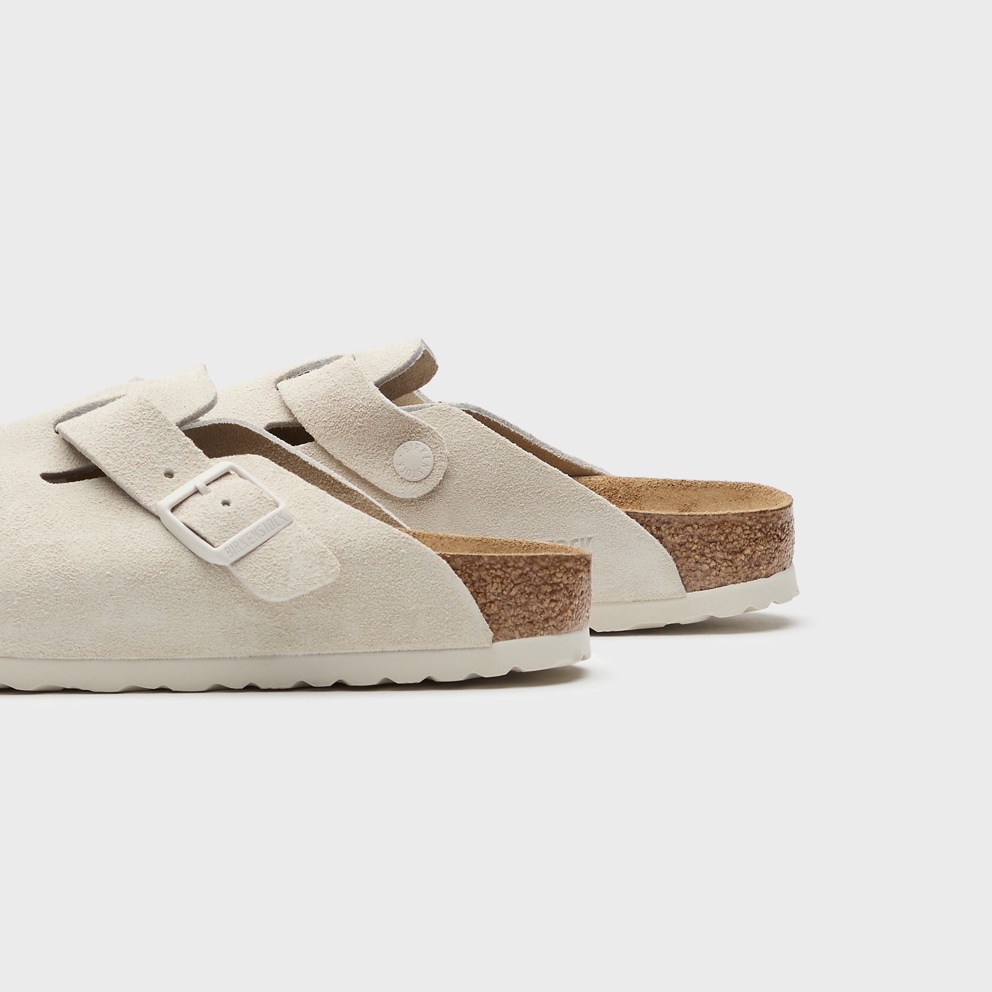 ★美品★ BIRKENSTOCK Boston アンティークホワイト レギュラー ビルケンシュトック BIRKENSTOCK Boston BS 【レギュラー幅