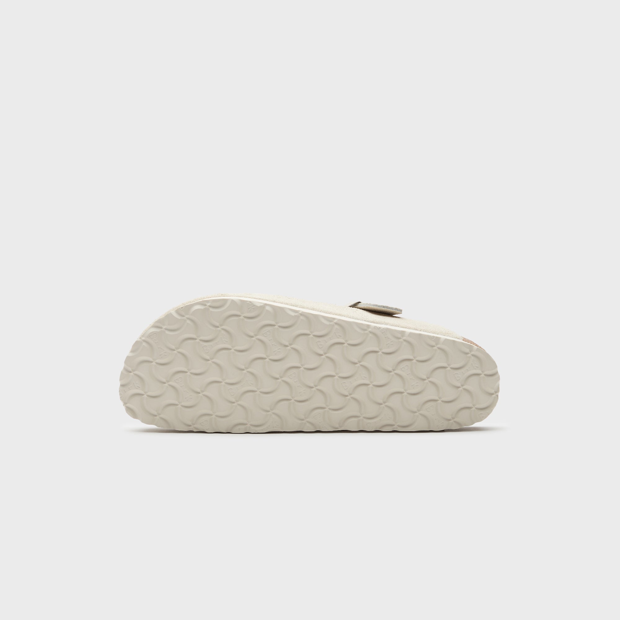 Birkenstock Boston SFB Antique - White Suede – Kith