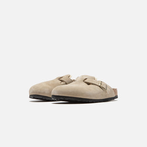 Birkenstock Boston - Shearling Suede / Shearling Taupe / Sandcastle