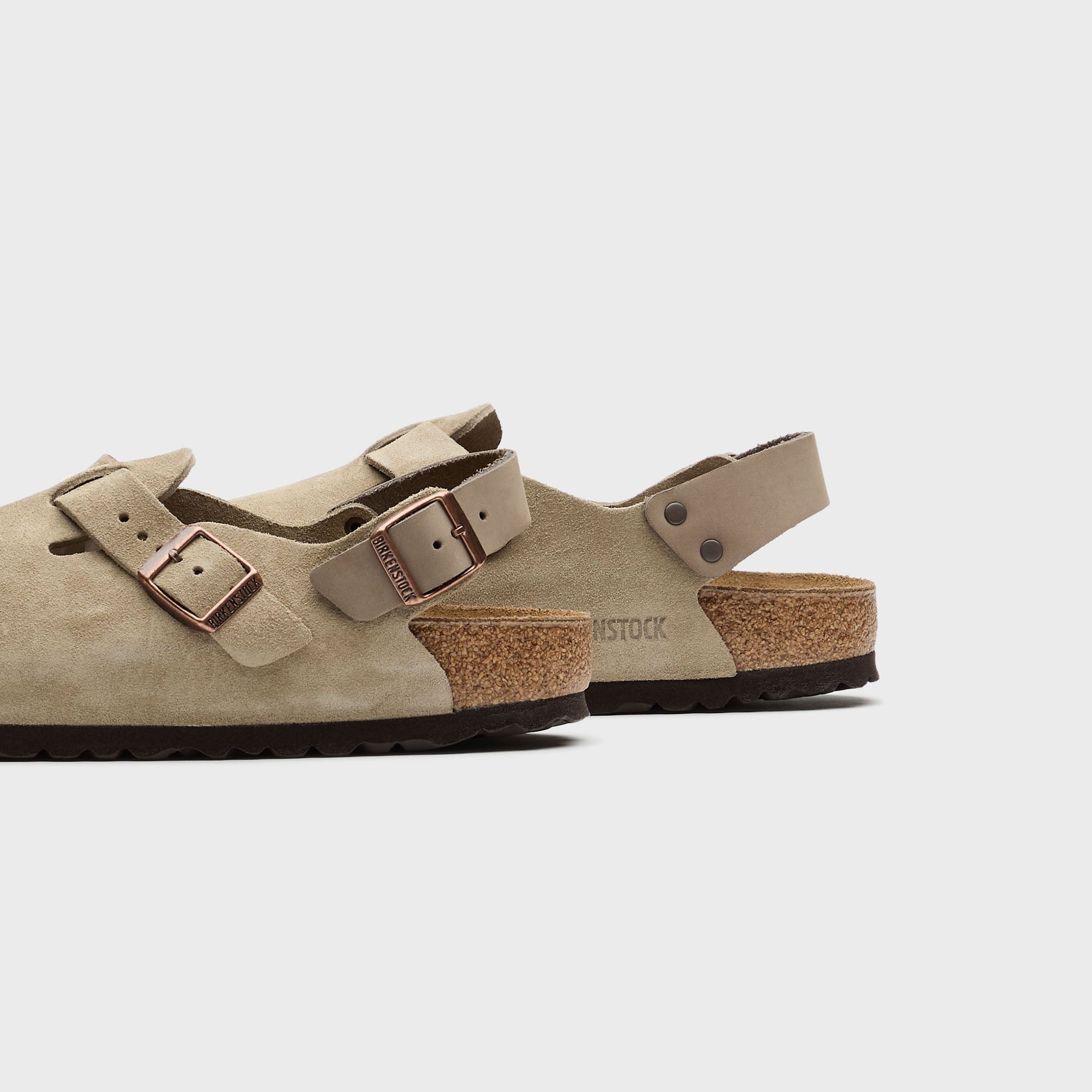 Birkenstock WMNS Tokio Suede - Taupe – Kith