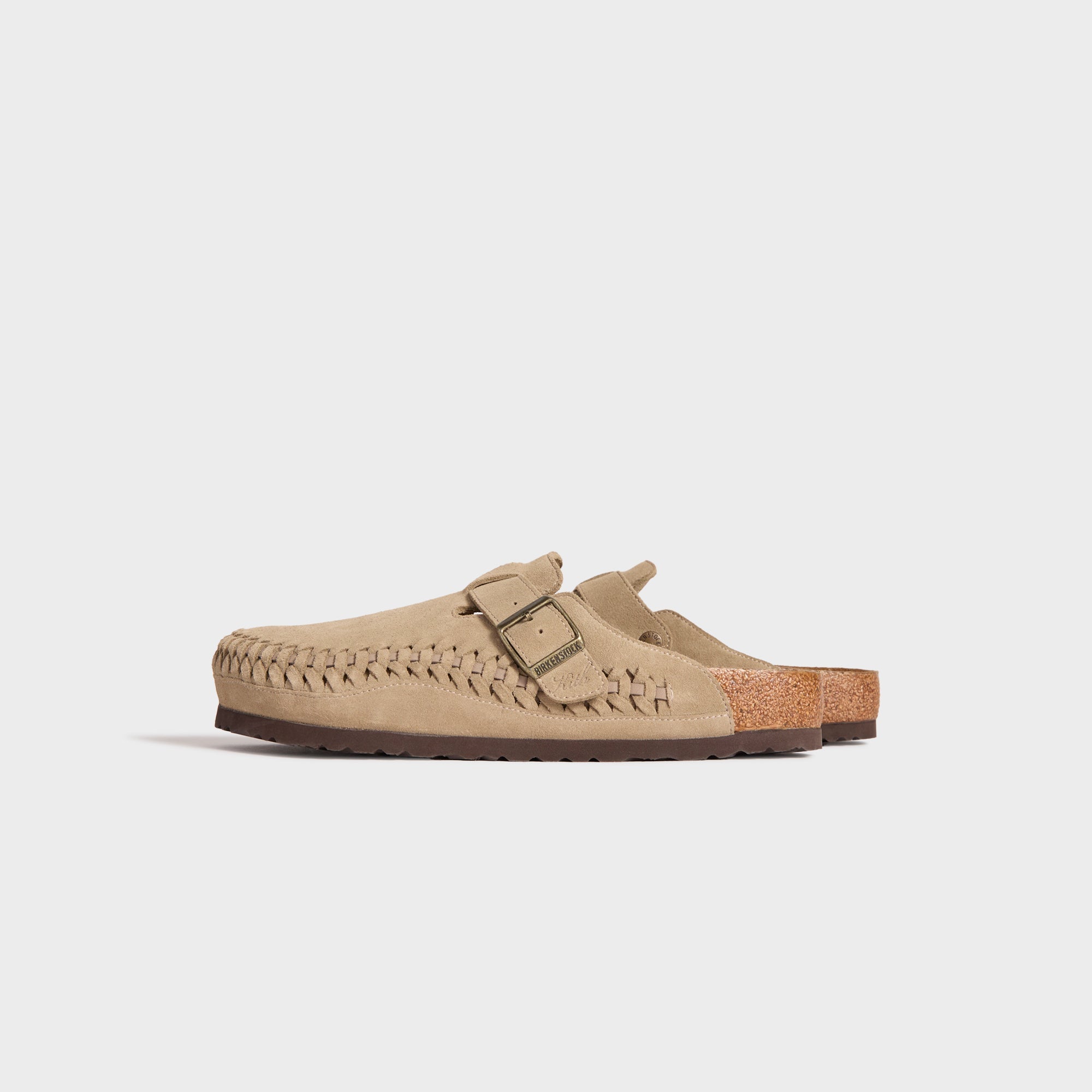 【極美品】KITH Boston Braided 41 TAUPE Kith for Birkenstock WMNS Suede Boston Braided - Taupe