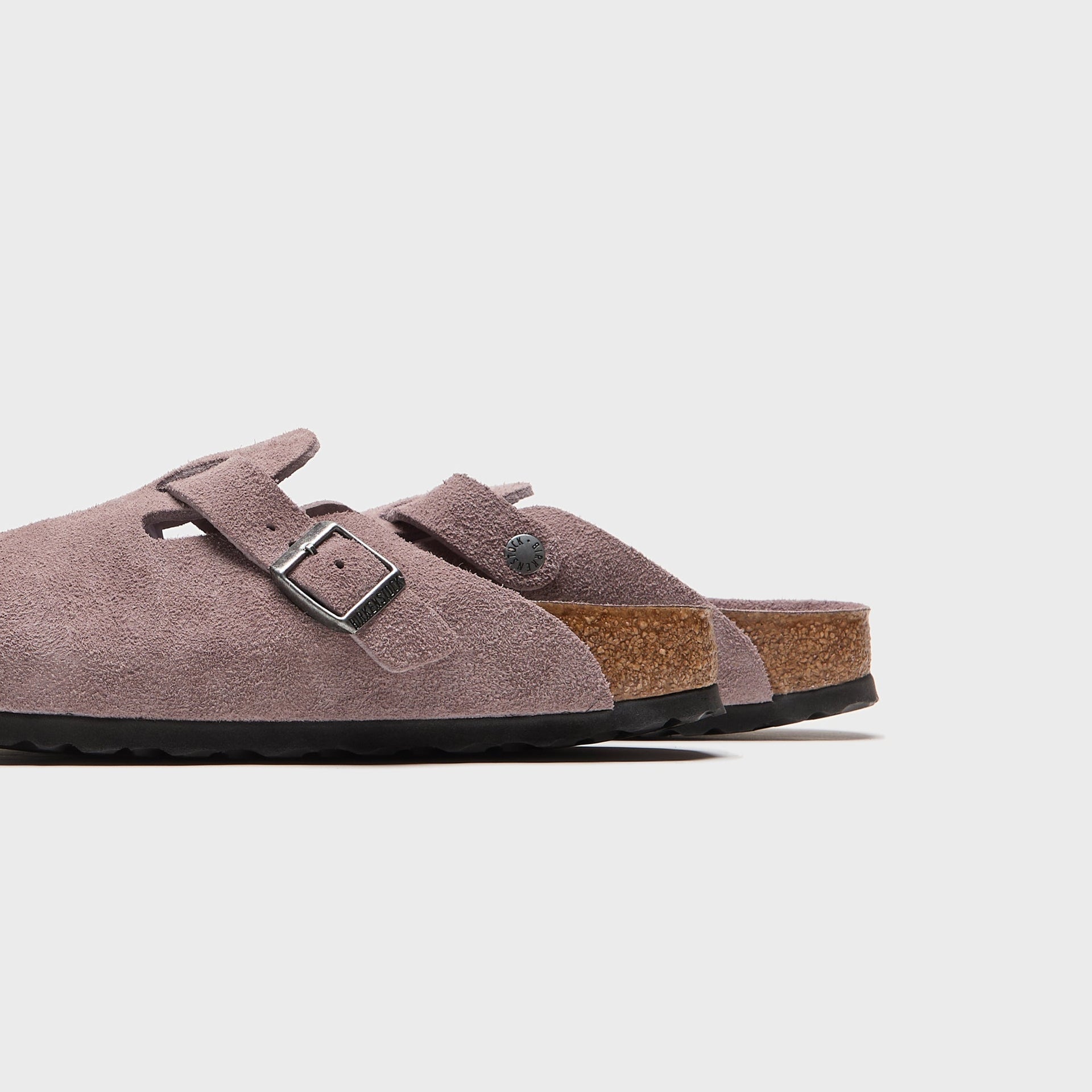 Birkenstock Boston Soft Footbed - Faded Purple