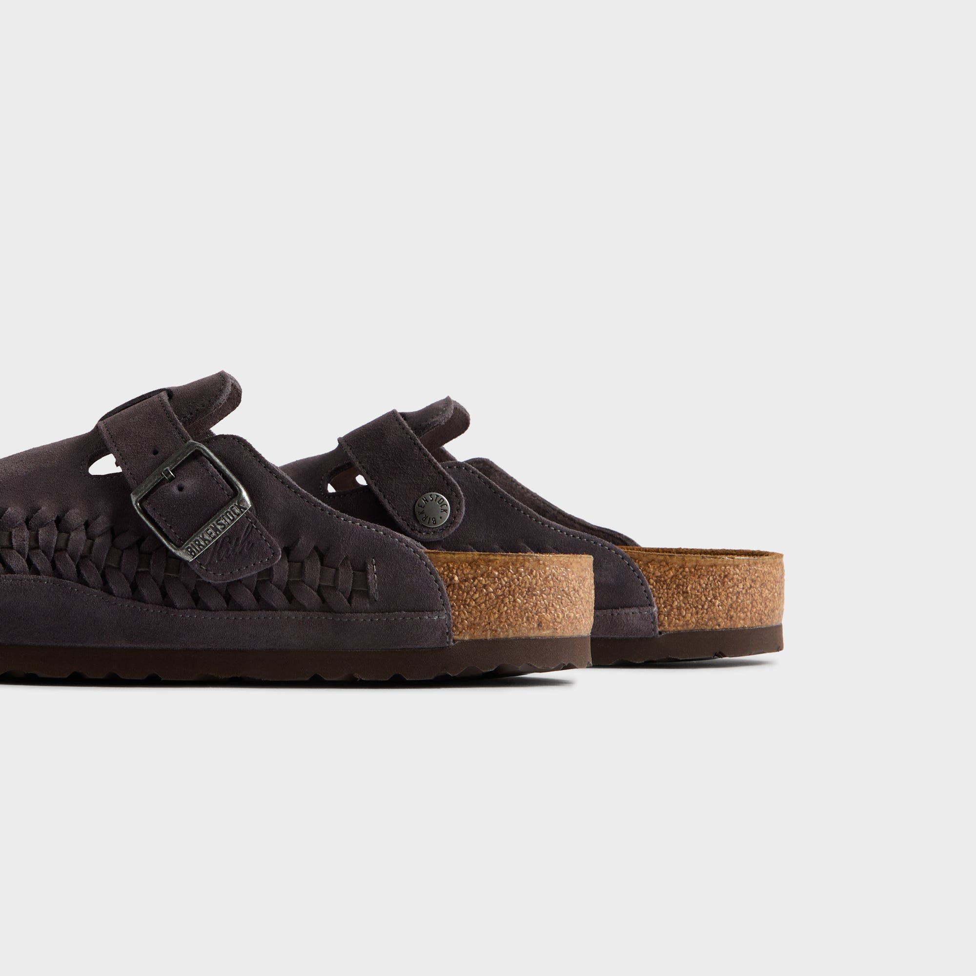 MADE-TO-ORDER | Kith for Birkenstock Boston Braided - Rabbit Grey - PH