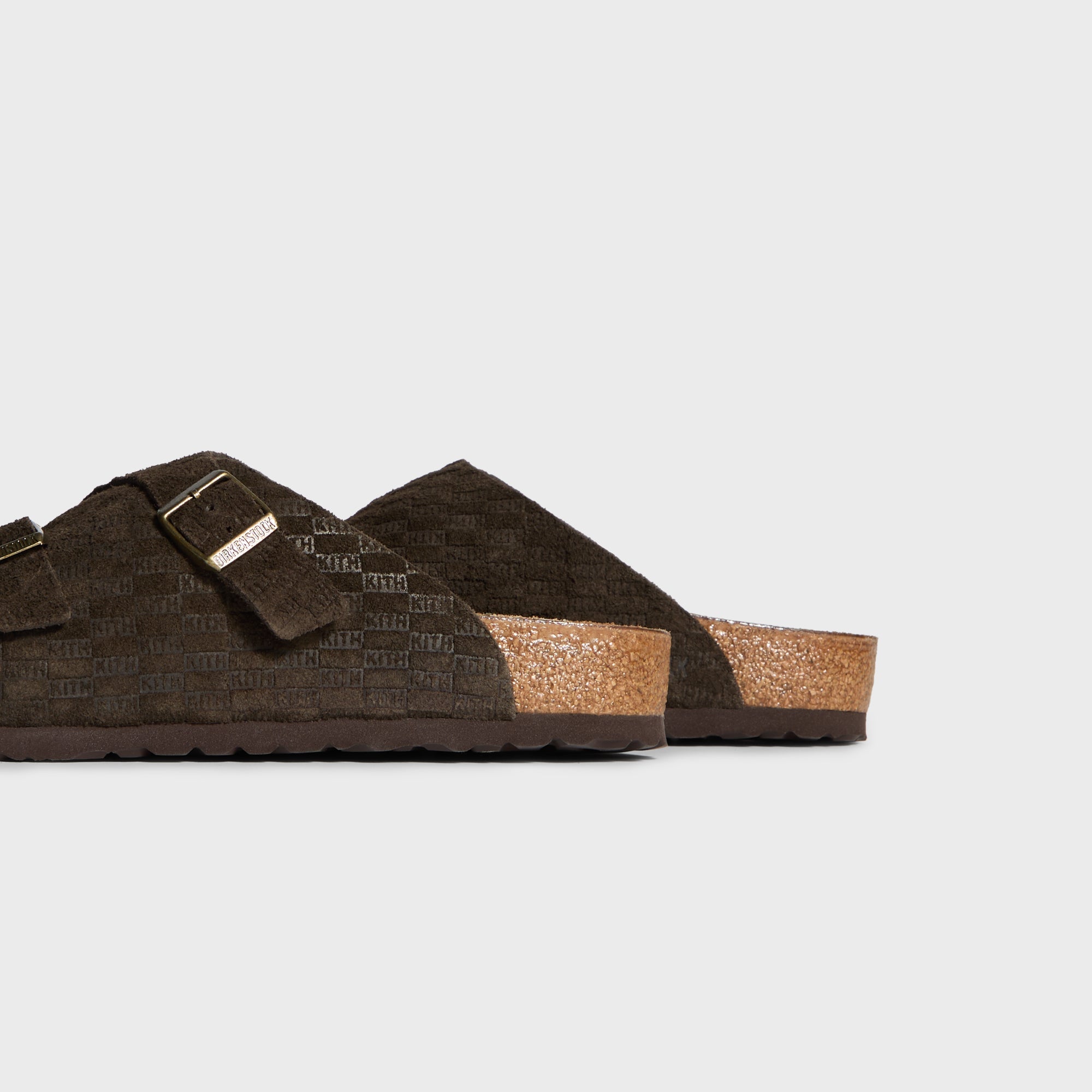 BIRKENSTOCK Zurich ブラウン 40 Kith for Birkenstock WMNS Zurich Deboss - Espresso
