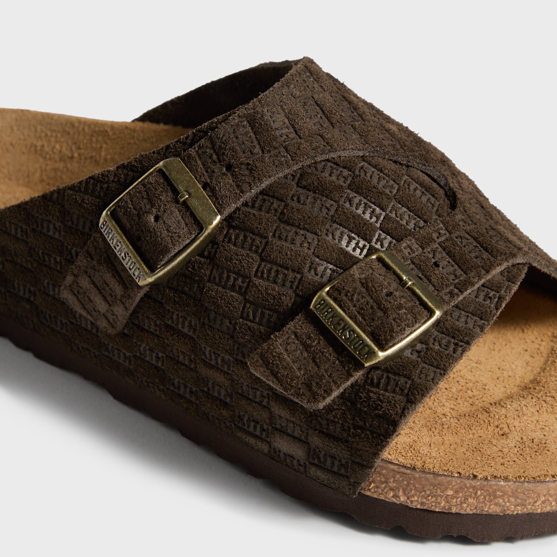 Kith for Birkenstock WMNS Zurich Deboss - Espresso - PH