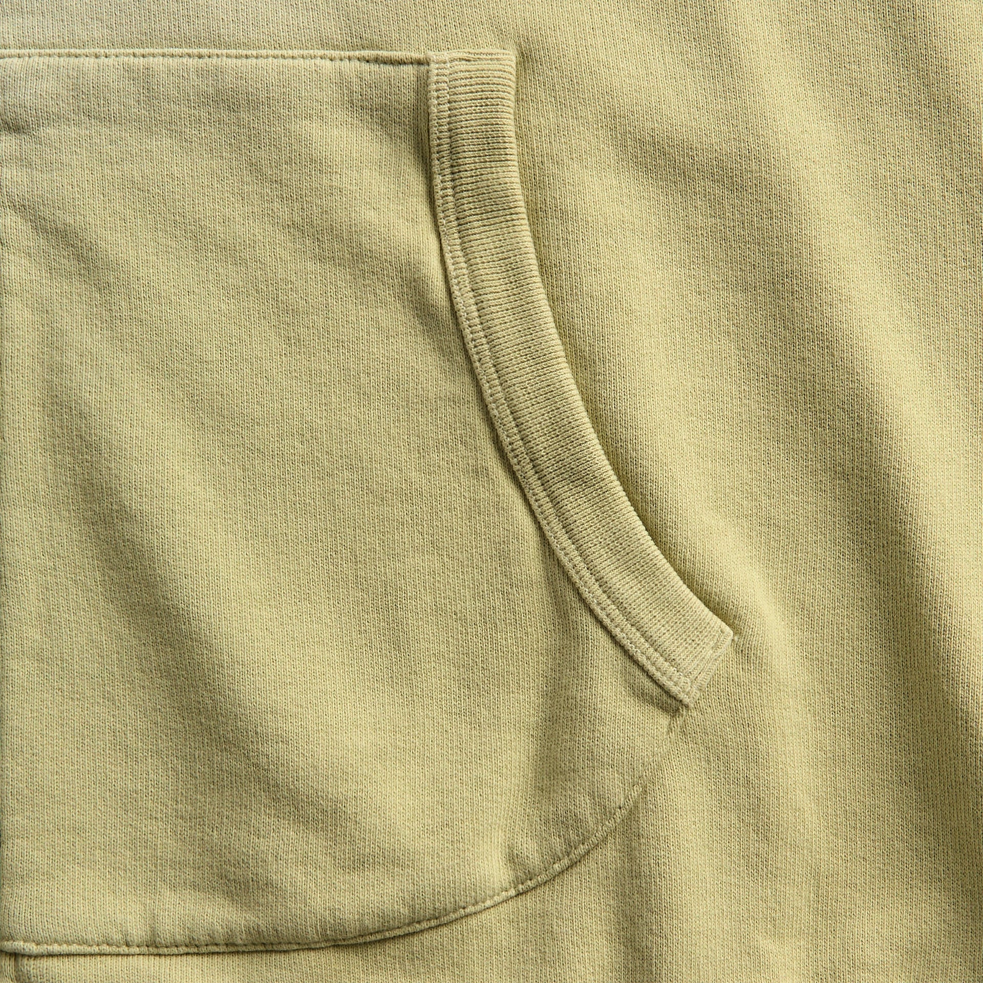 Brain Dead Padded Elbow Zip-Up Hoodie - Sand