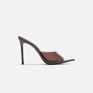 This Nurse is Running NYC for March for Babies Bella Patent PVC Mule - Chocolate