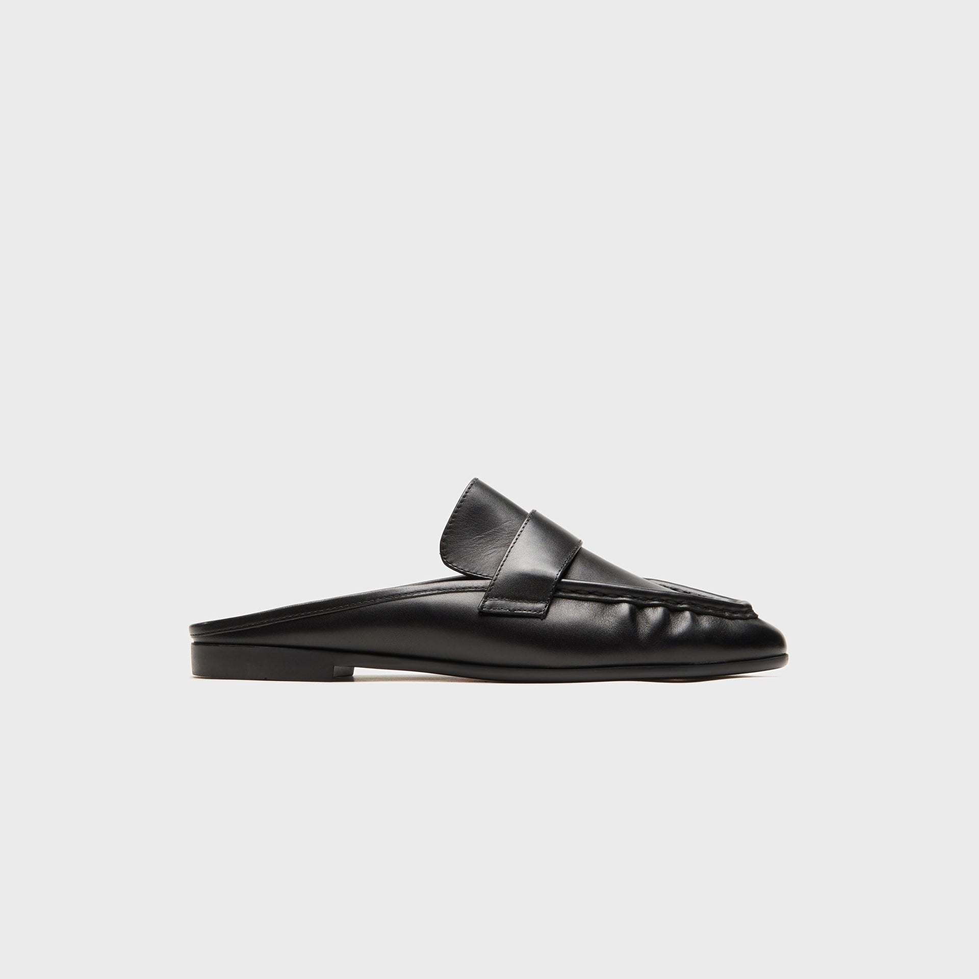 Black Suede Studio Gabby Loafers - Black