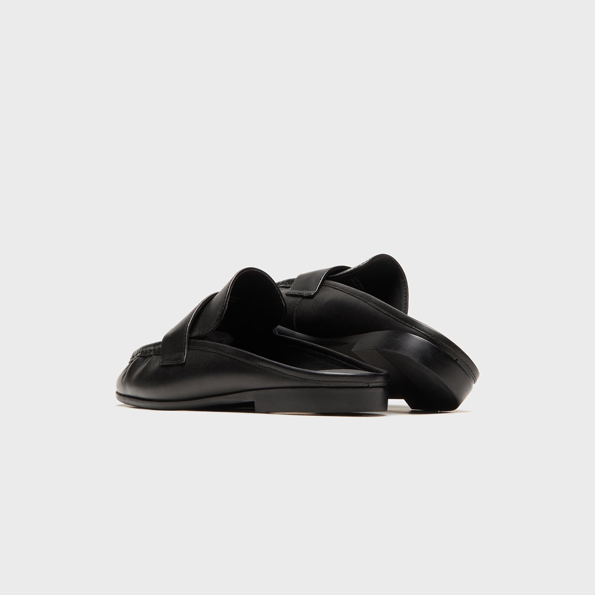 Black Suede Studio Gabby Loafers - Black