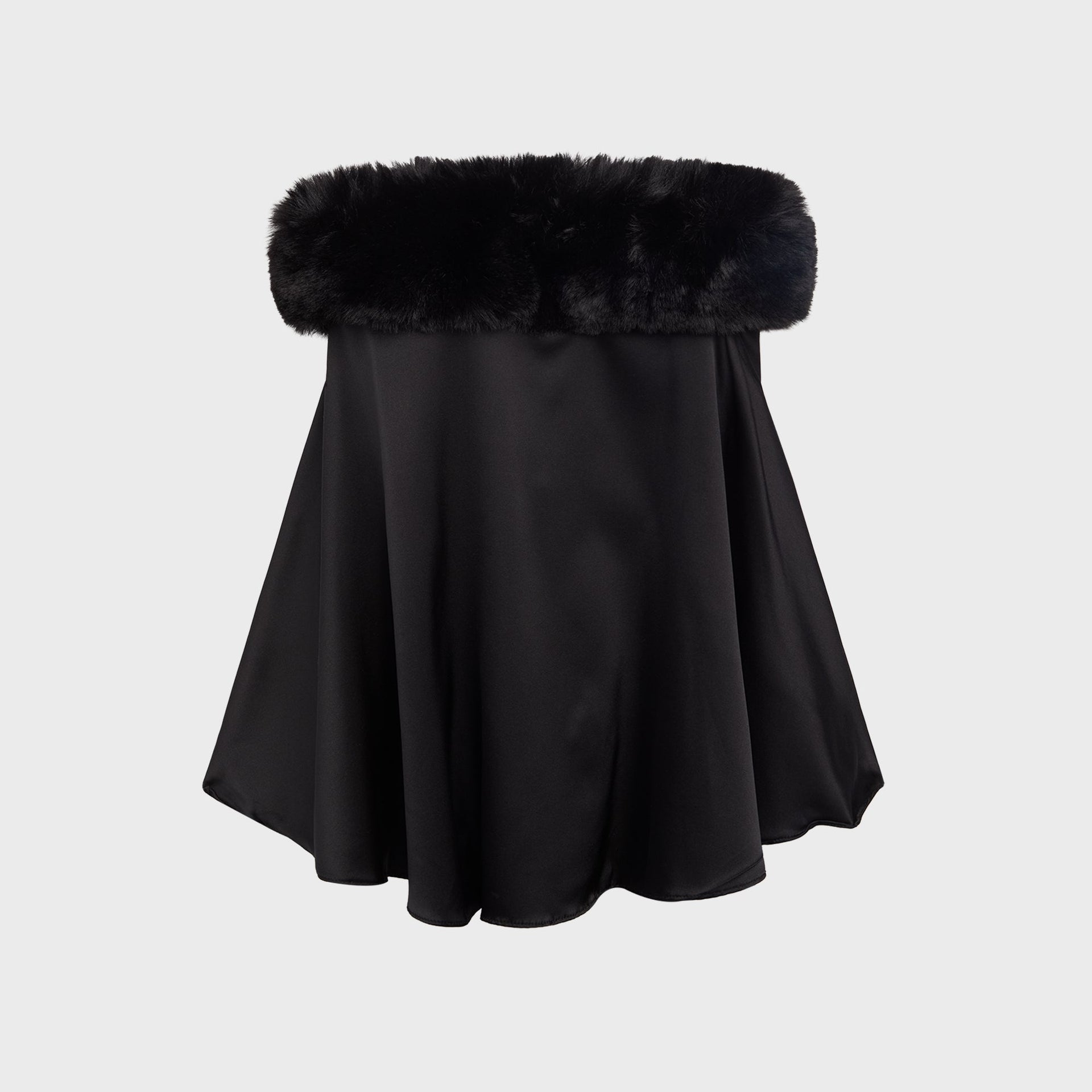 Buci Pine Poncho - Black