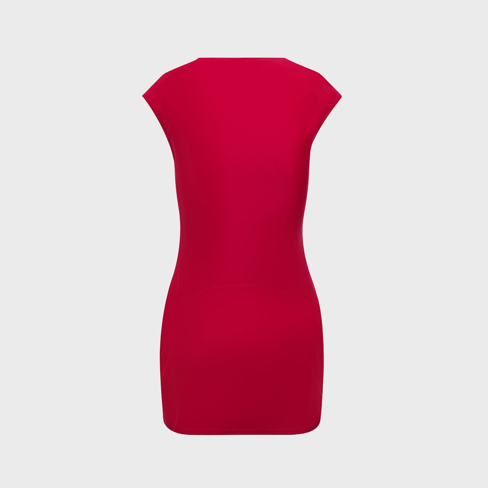 Buci Jump Rope Dress in Cherry