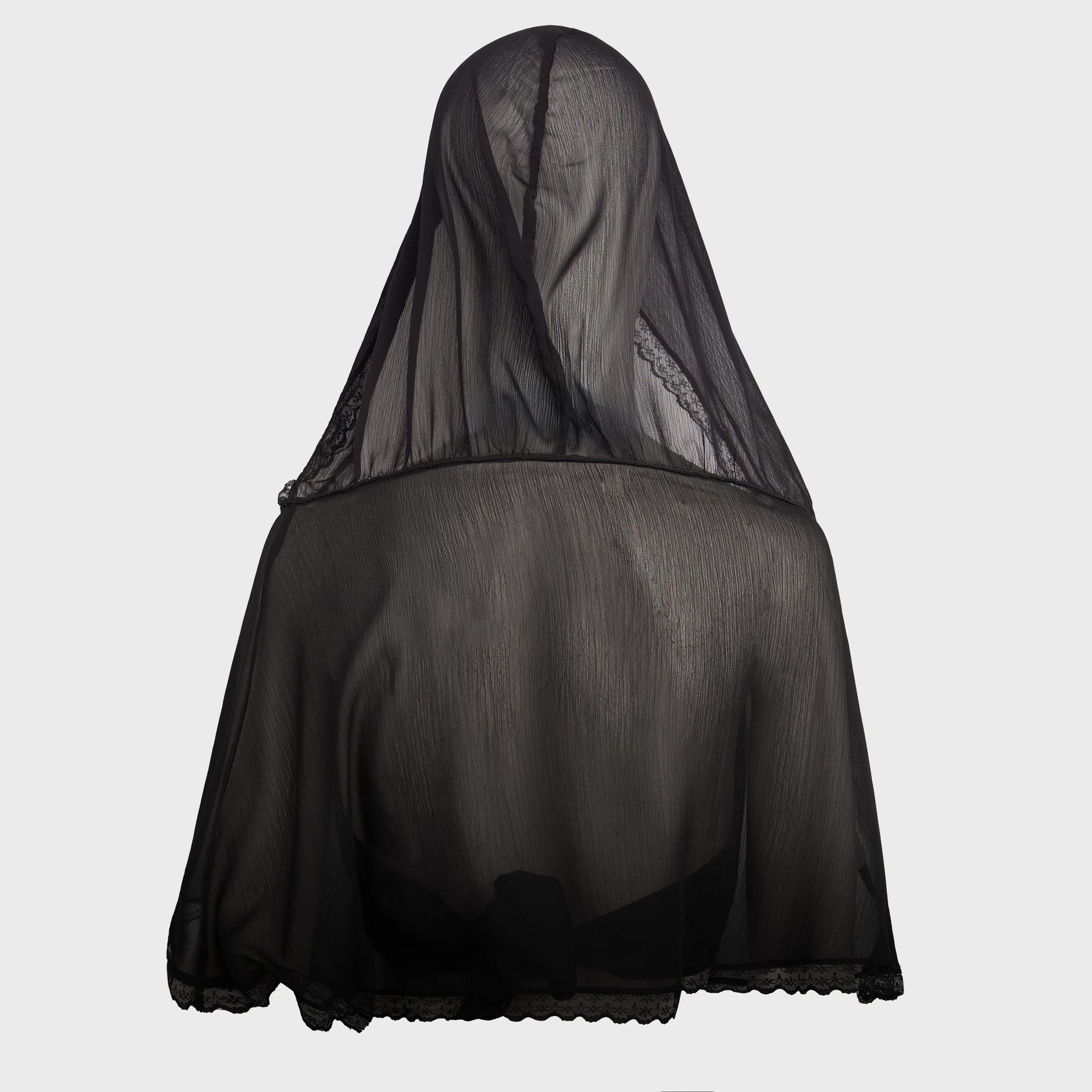 Buci Oracle Poncho Set - Black