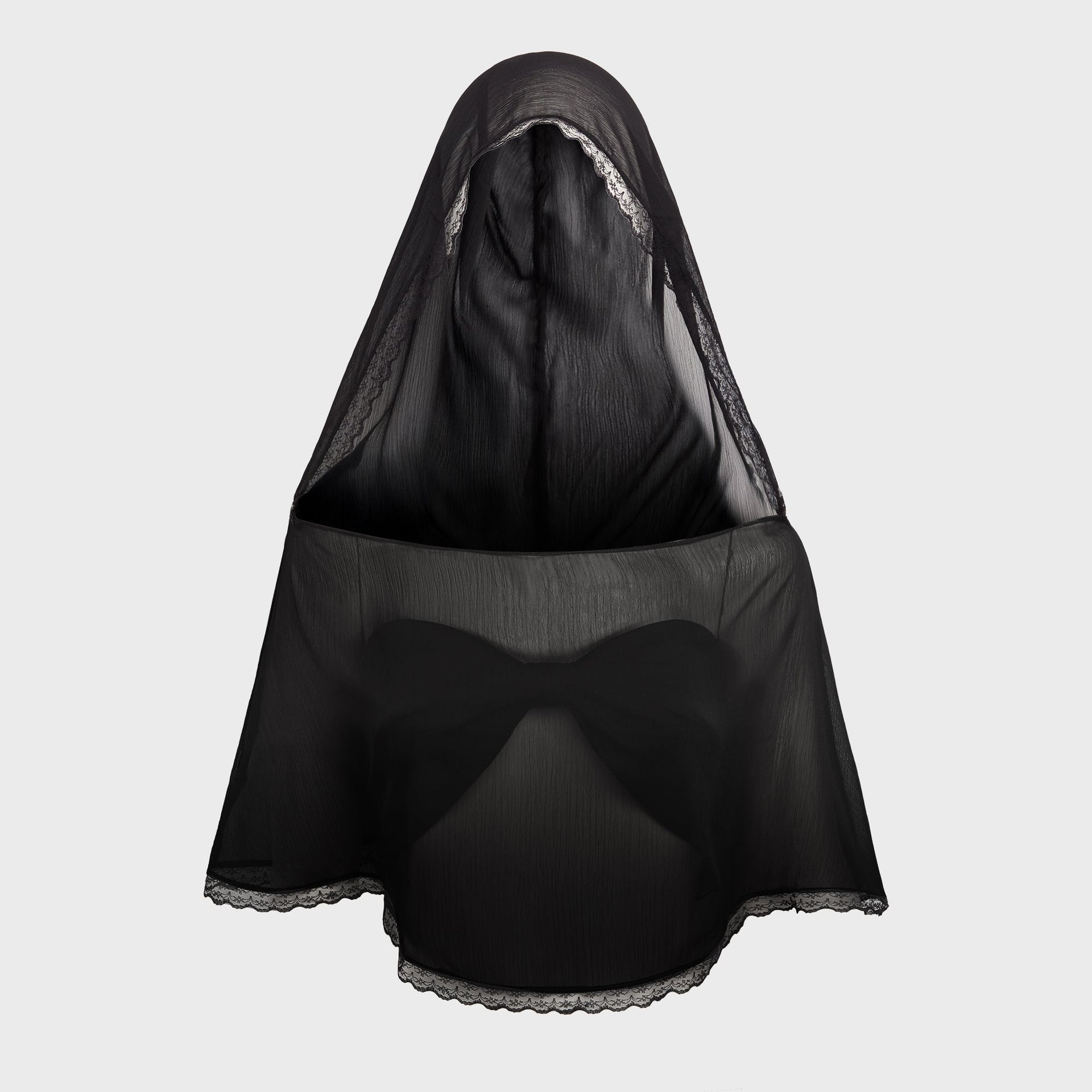 Buci Oracle Poncho Set - Black