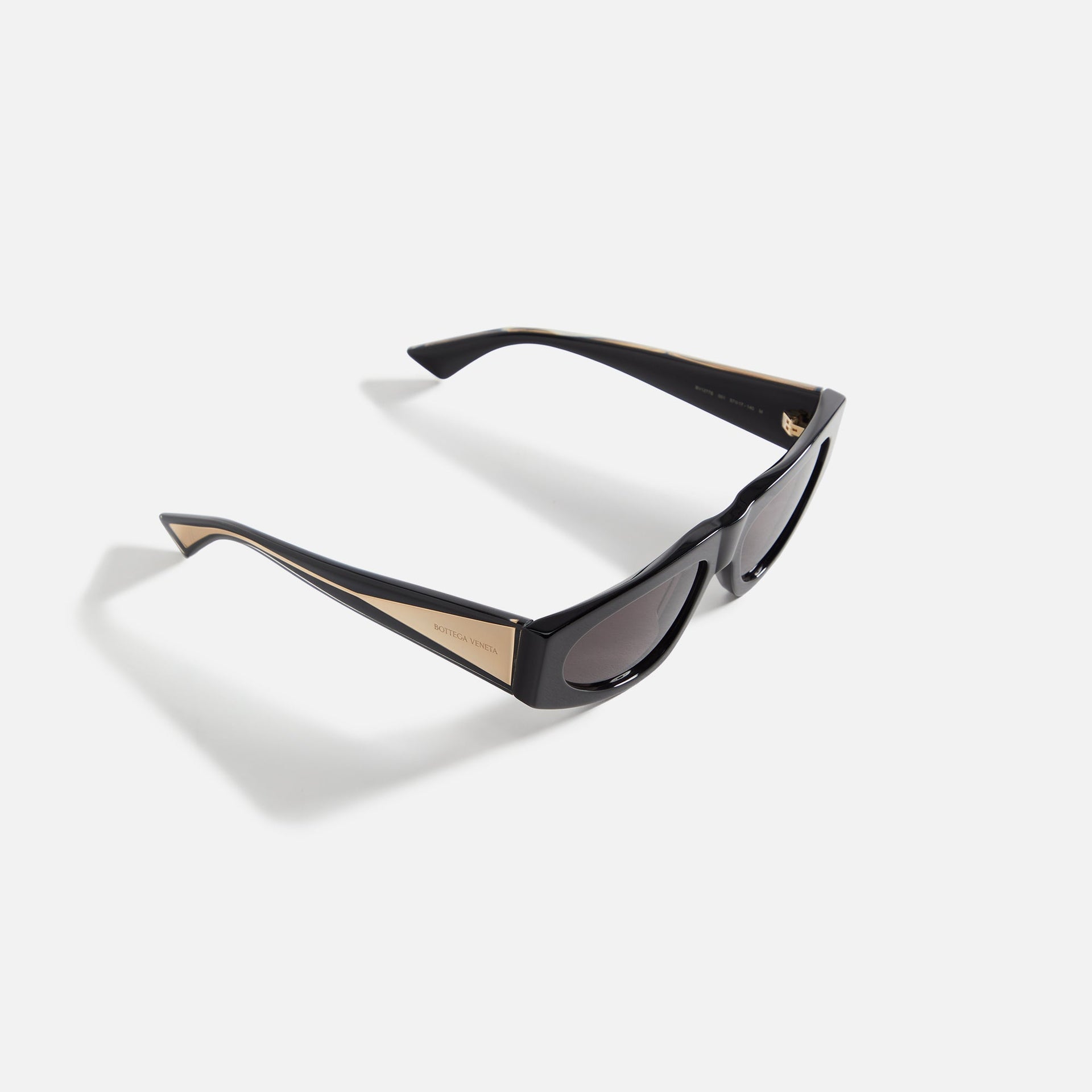 Bottega Veneta Acetate 57 Frames - Black