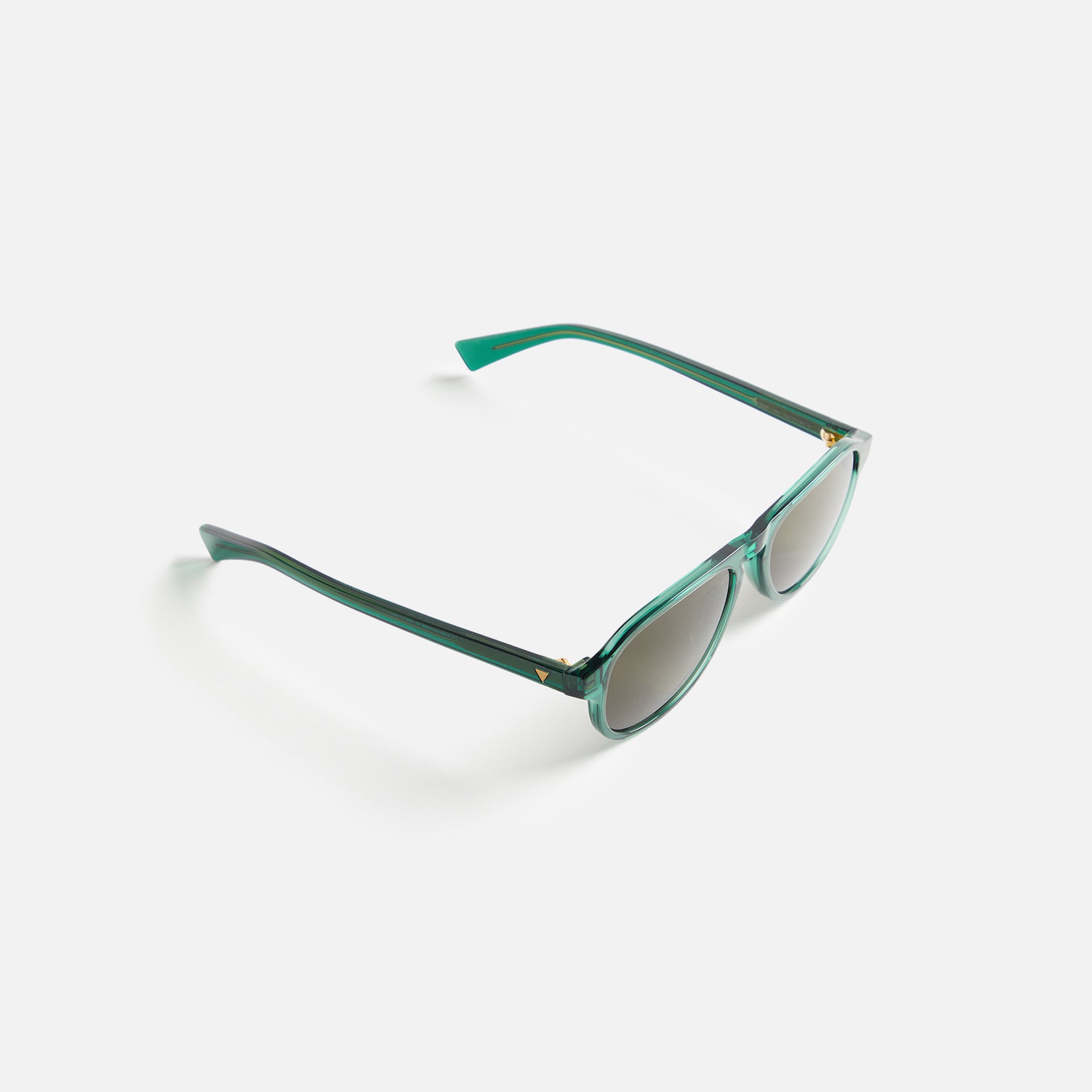 Bottega Veneta Mens 55 Sunglass Recycled Acetate - Green