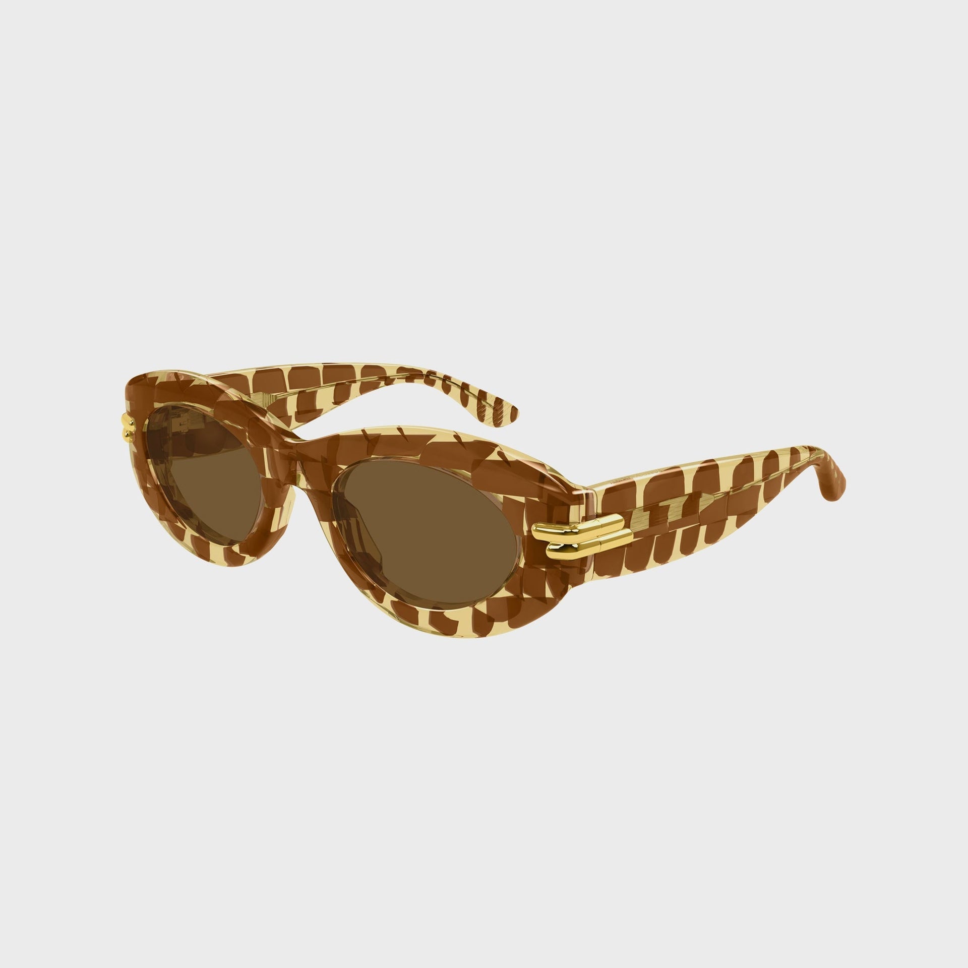 Bottega Veneta Cat Eye Sunglasses - Brown