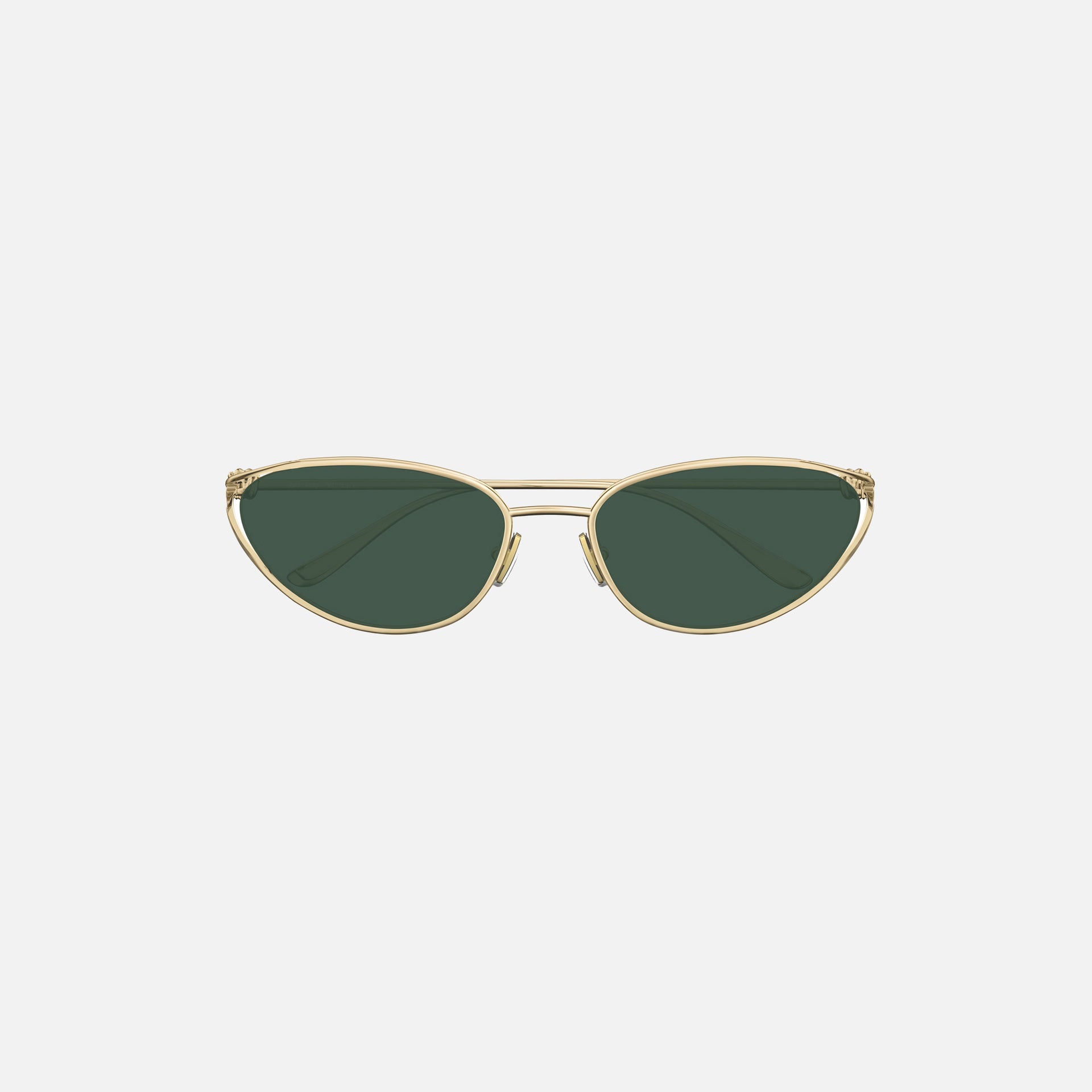 Bottega Veneta Gold Metal Frames - Gold