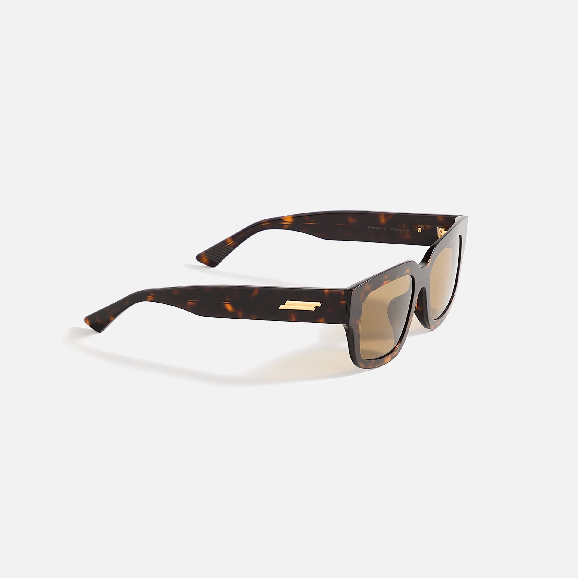 Bottega Veneta Rectangular Frames - Dark Havana