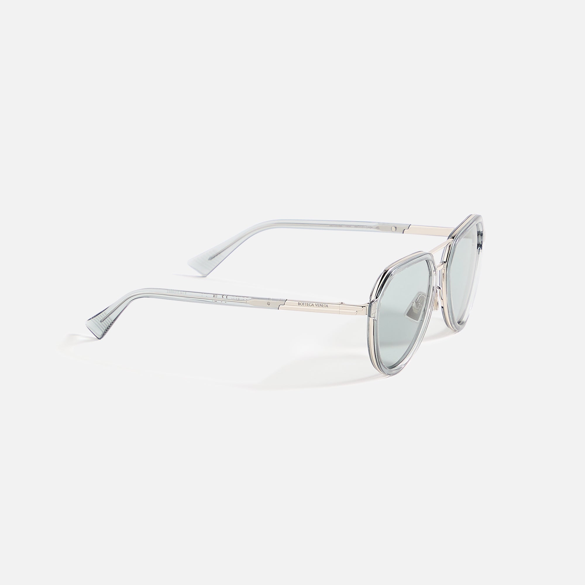 Bottega Veneta Unisex 53 Sunglass Injection - Havana – Kith