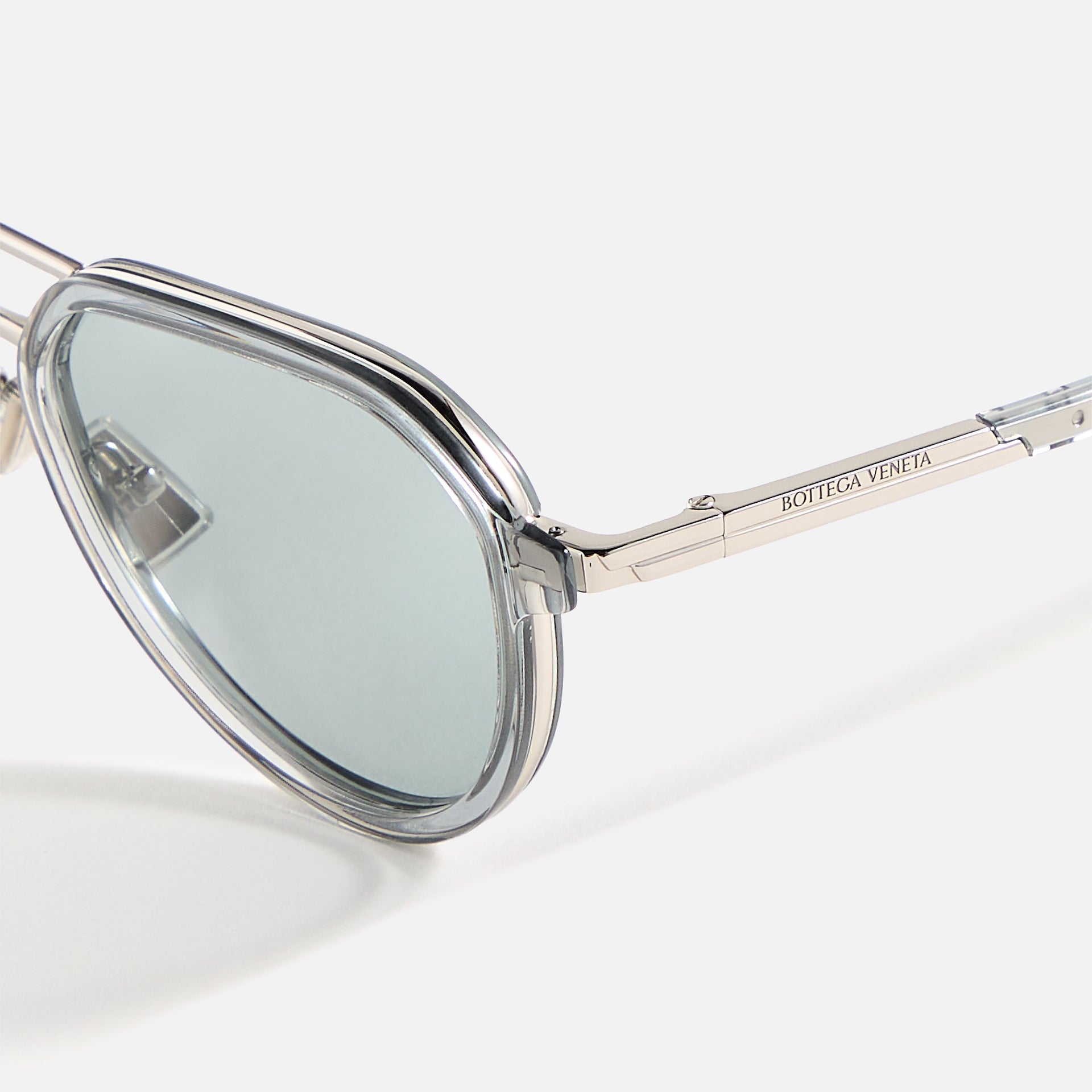 Bottega Veneta Aviator Frames - Denim Blue