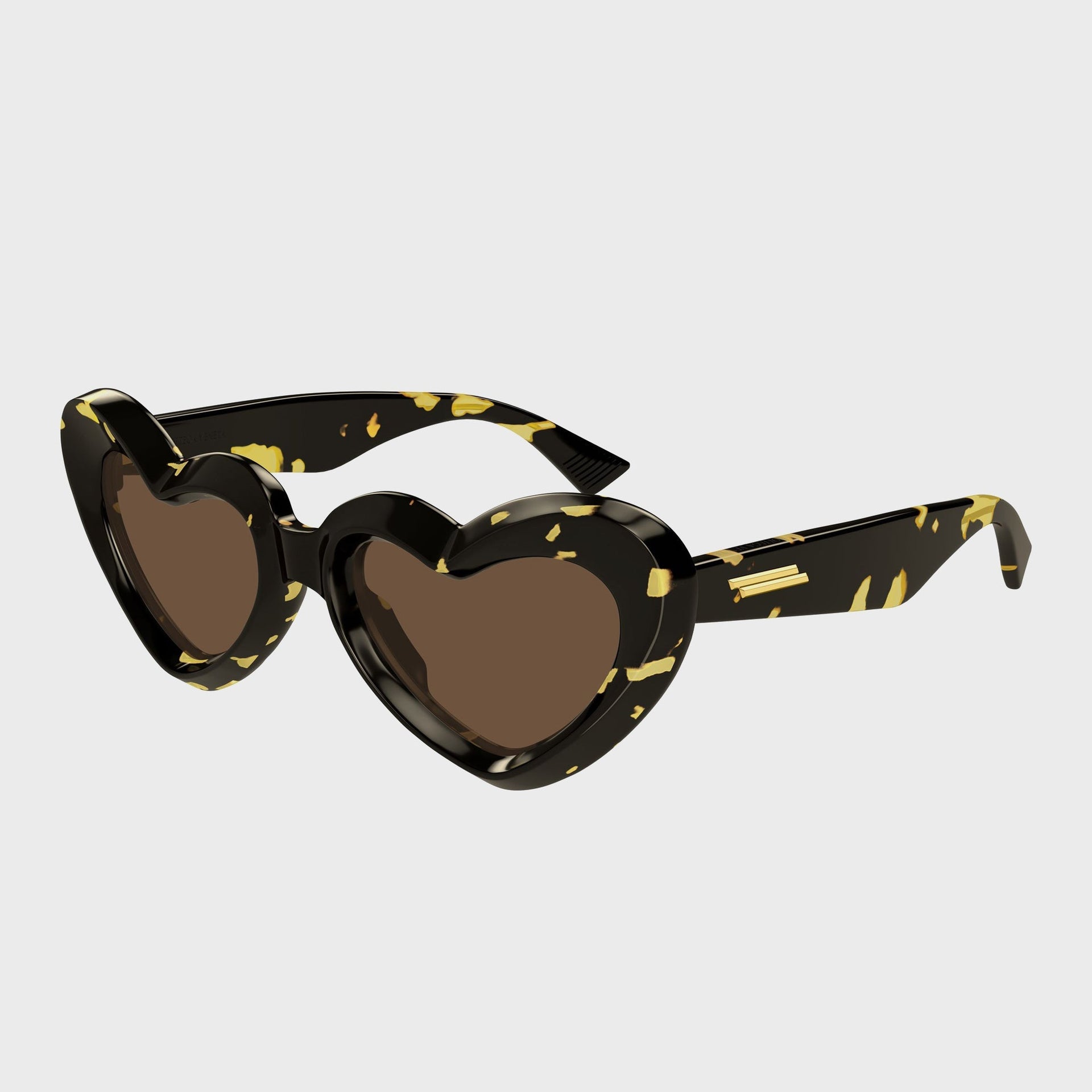 Bottega Veneta Linea Ribbon Sunglasses - Havana / Brown
