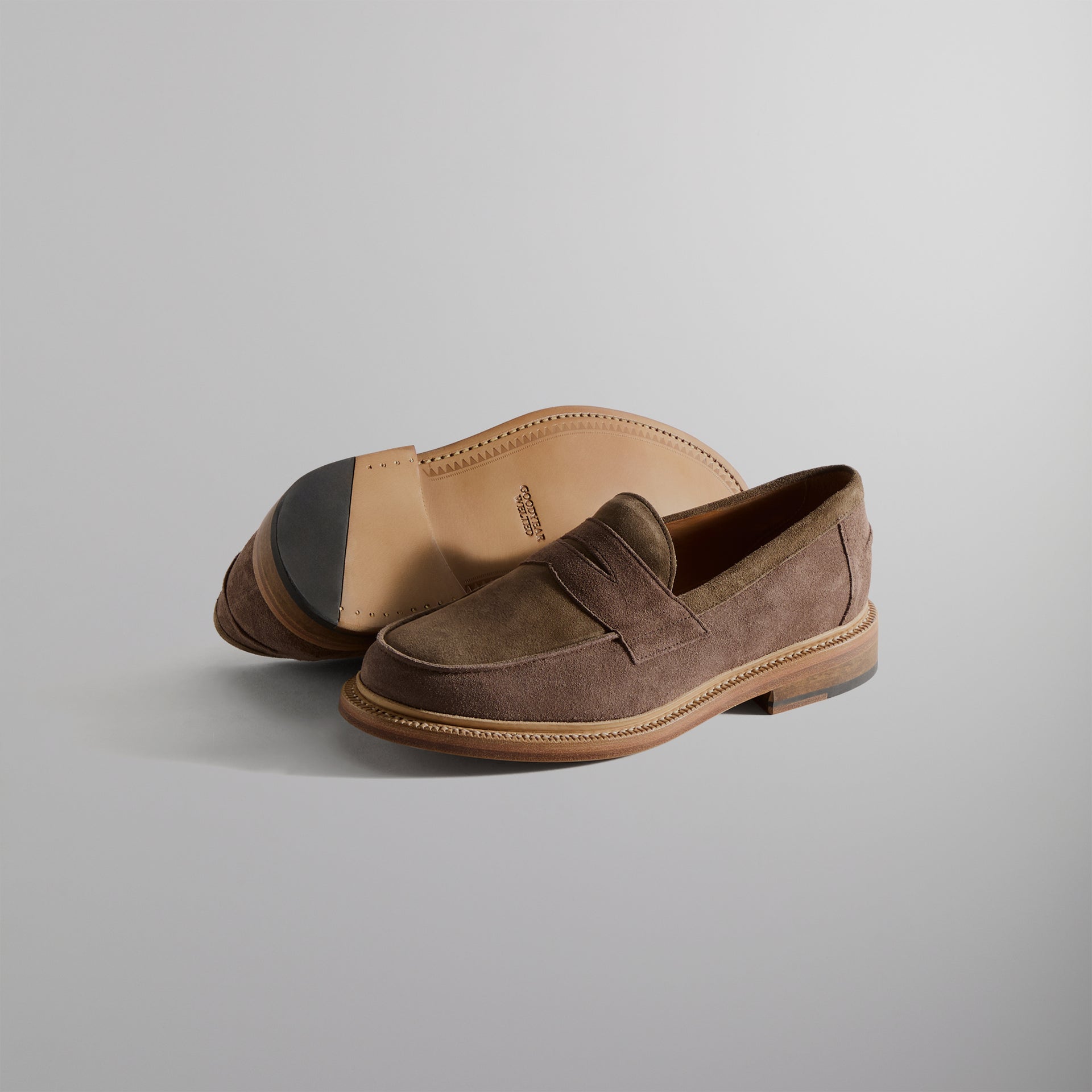 Kith for Blackstock & Weber The Ellis Penny Loafer - Lava