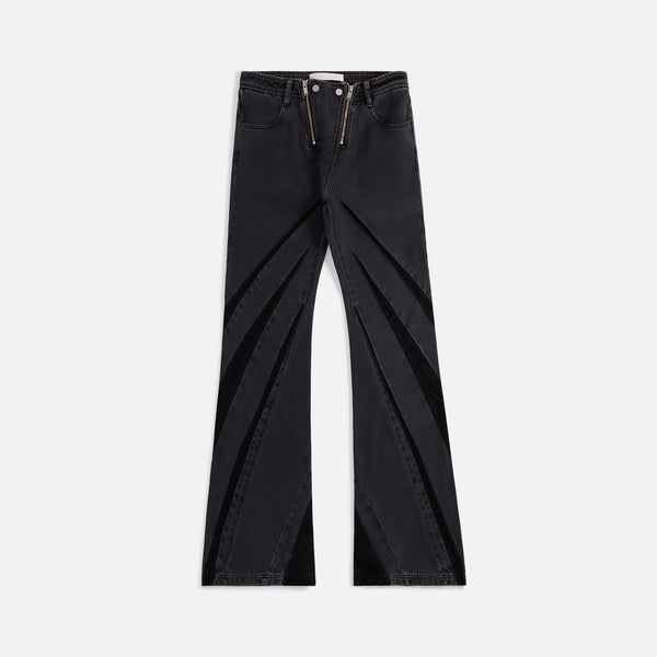 Dion Lee Darted Denim Pant - Black – Kith