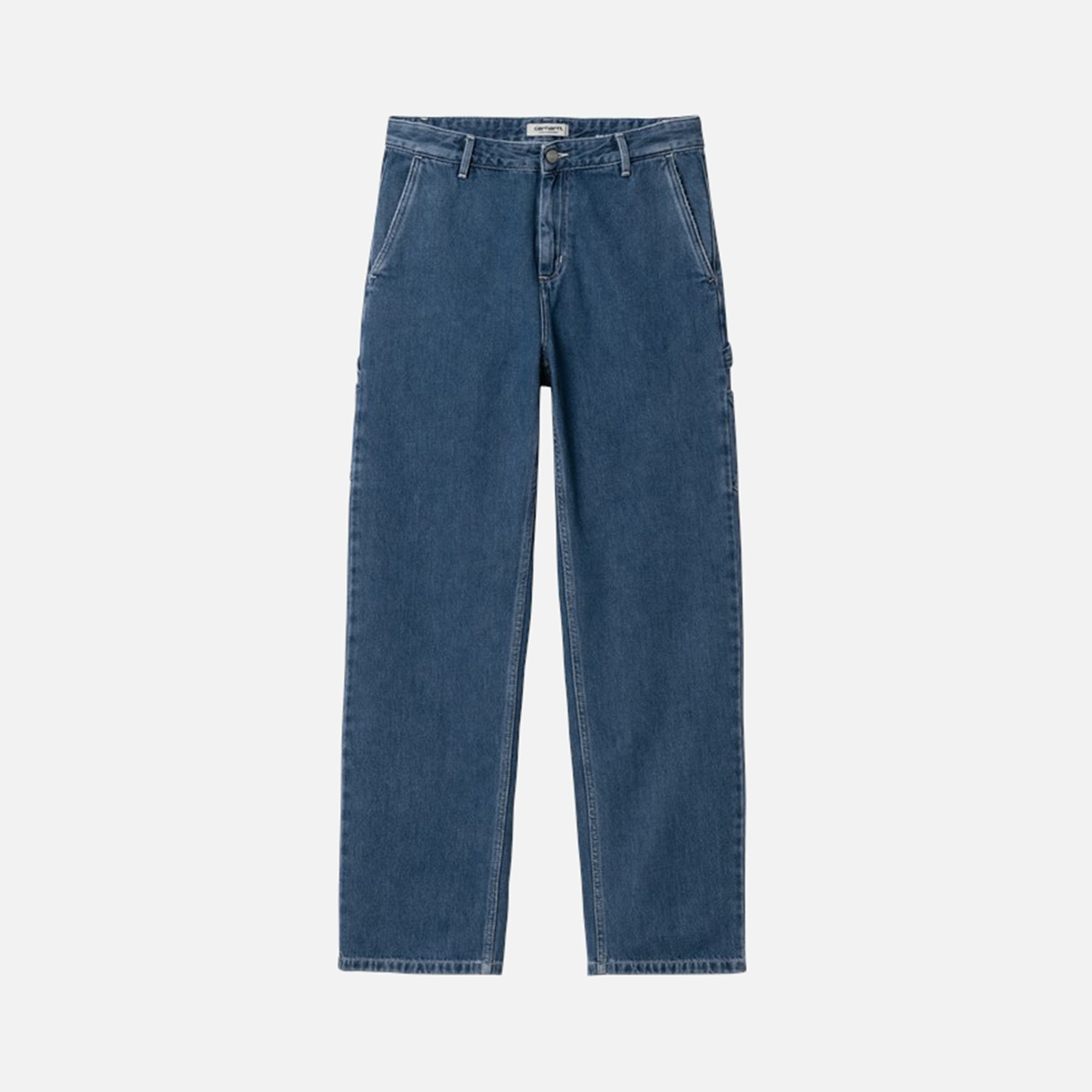 Carhartt WIP W Pierce Pant Straight - Stone Washed Blue – Kith