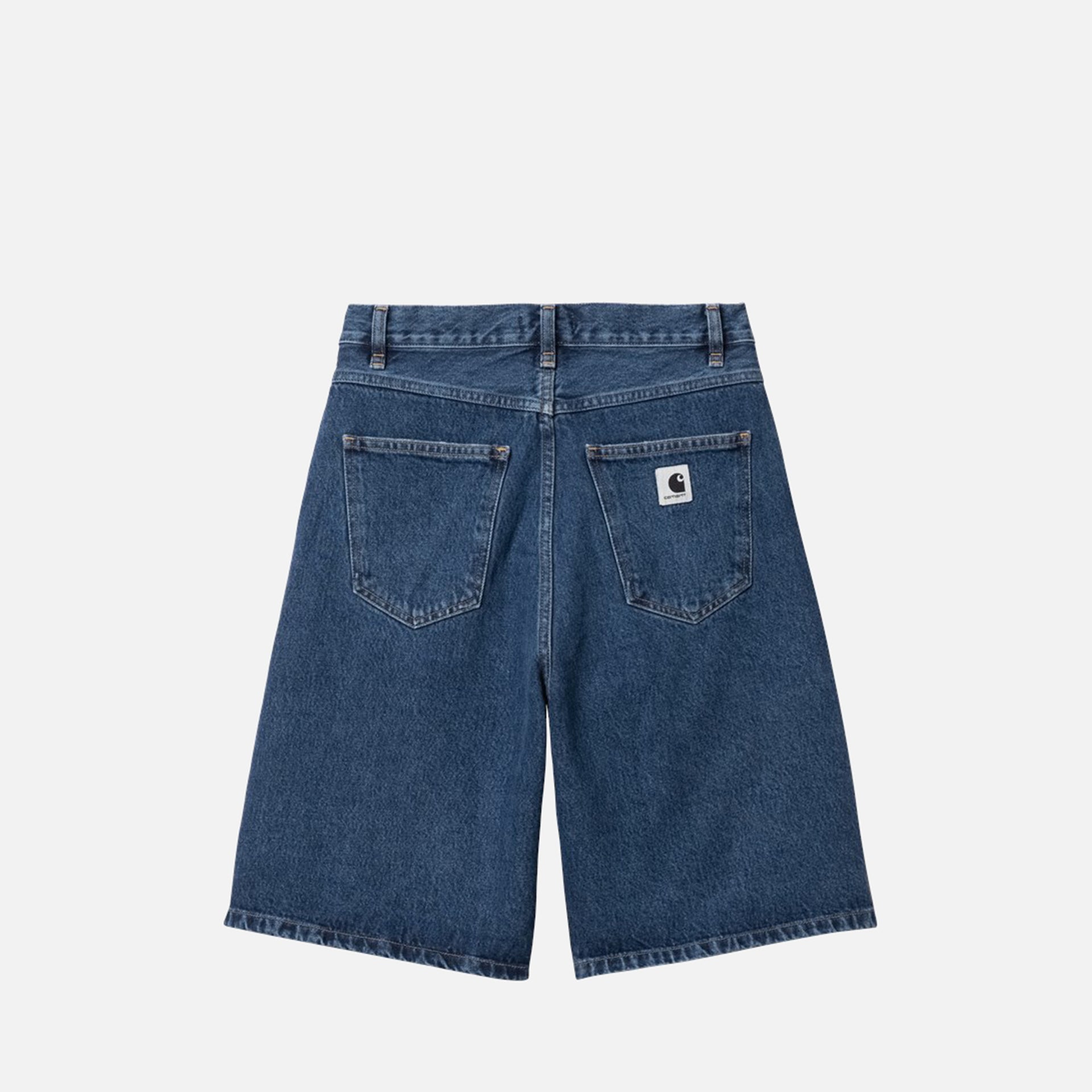 Carhartt WIP W Brandon Short - Stone Washed Blue