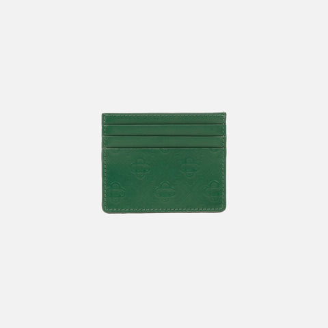 Casablanca Monogram Leather Card Holder - Blue – Kith Europe