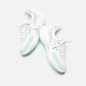 Casablanca Atlantis Leather Sneaker - White / Mint