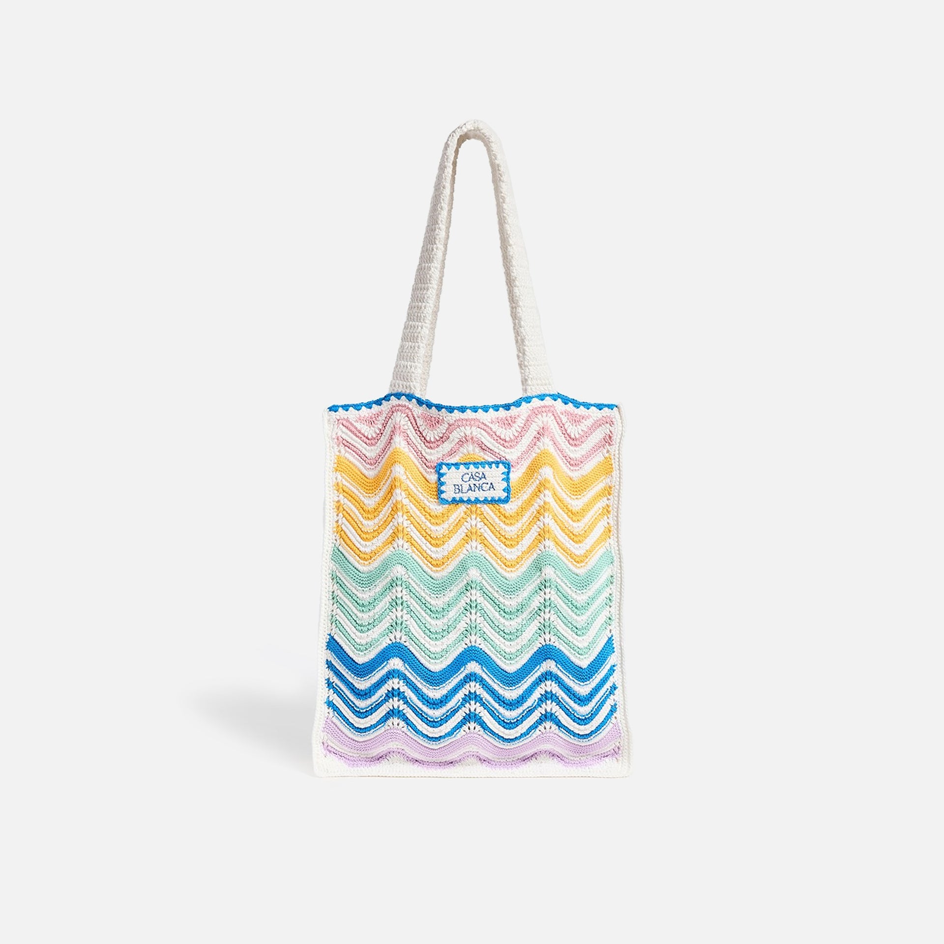 Casablanca Wave Crochet Bag - Gradient