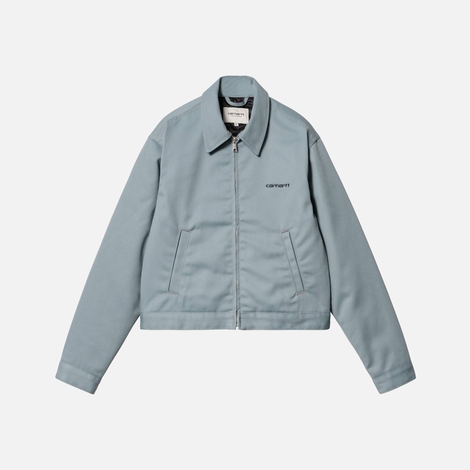 Carhartt WIP Module Script Jacket Gabbana - Dove Grey