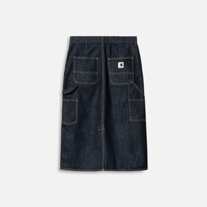 Carhartt WIP Single Knee Skirt - Blue Rinsed