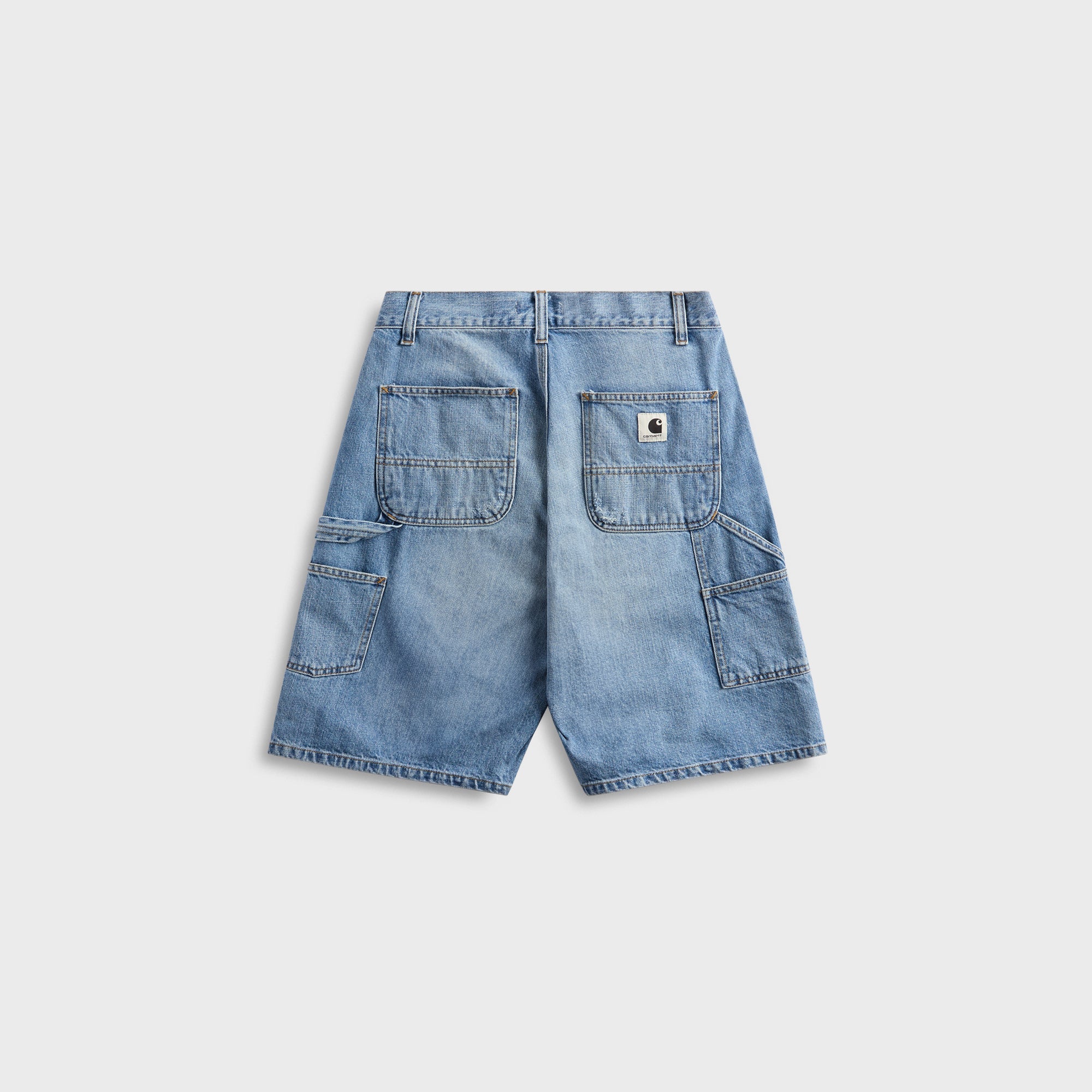 Carhartt WIP Brandon Single Knee Short - Blue Burst Wash – Kith