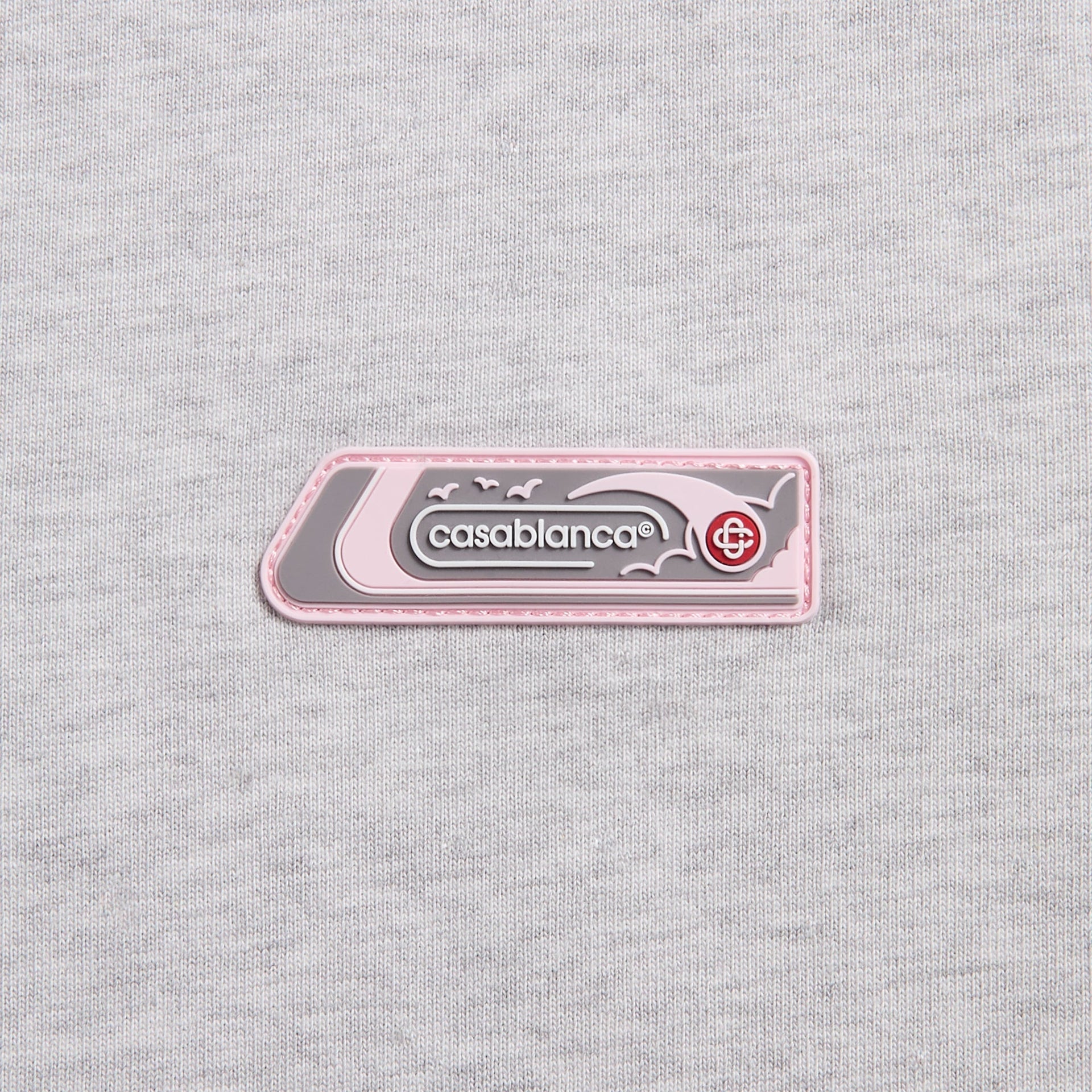 Casablanca Oversized Tee - Grey Marle