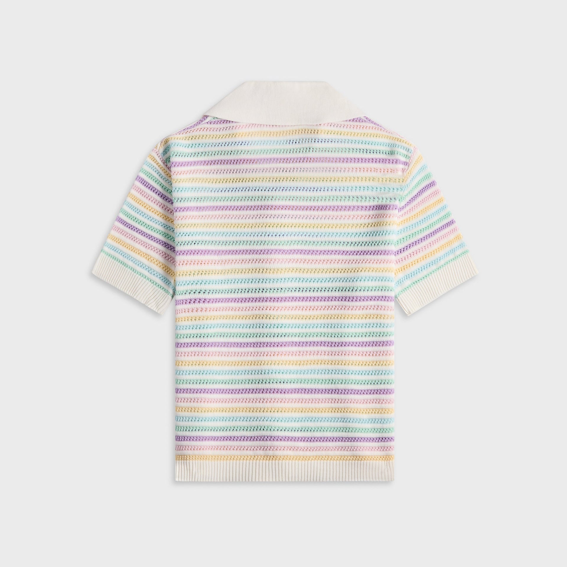 Casablanca Flower Crochet Polo - Multi