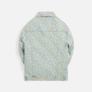 Louis Vuitton Black Monogram Jacquard Denim Jacket XL Louis