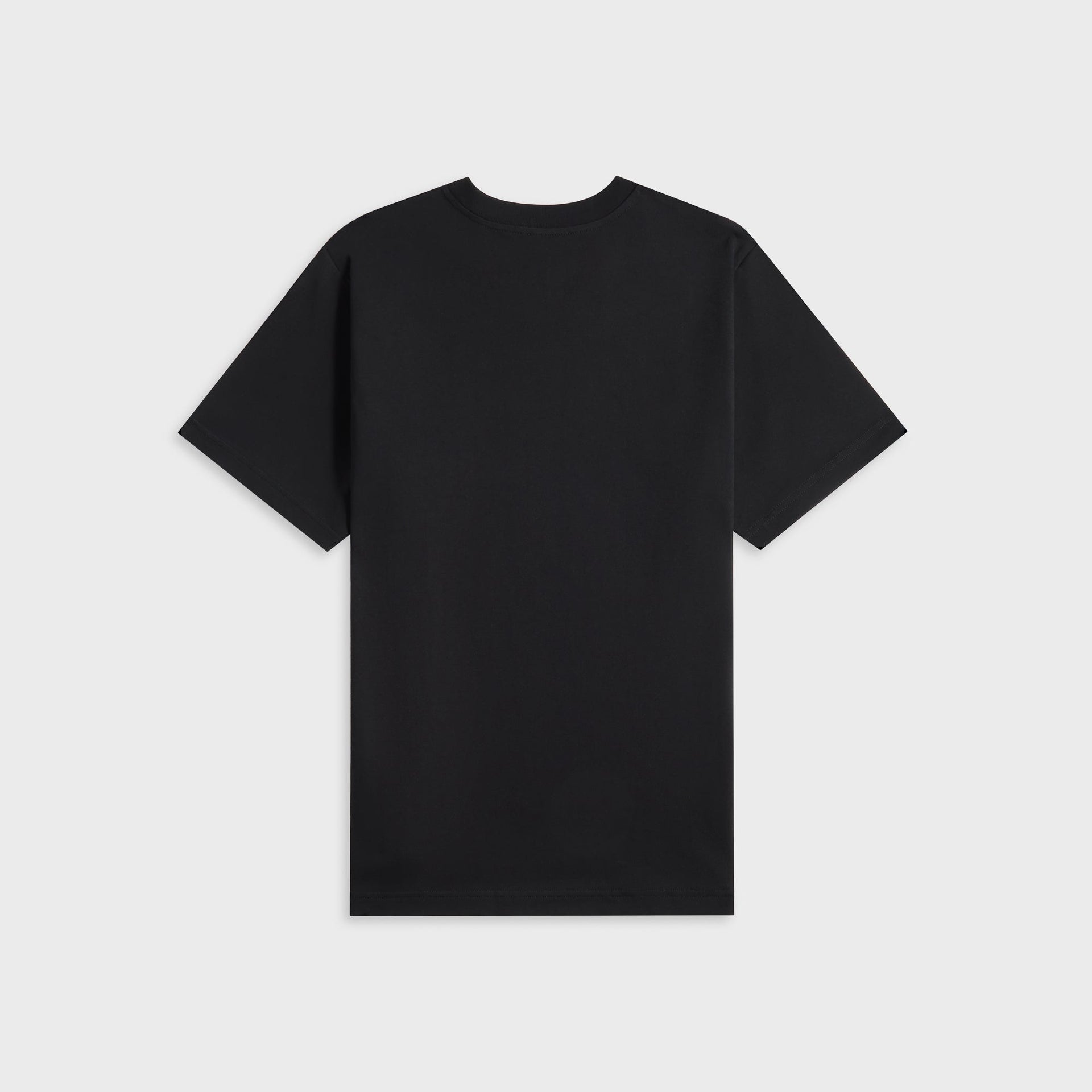 Casablanca Montagne White Snow Printed Tee in Black