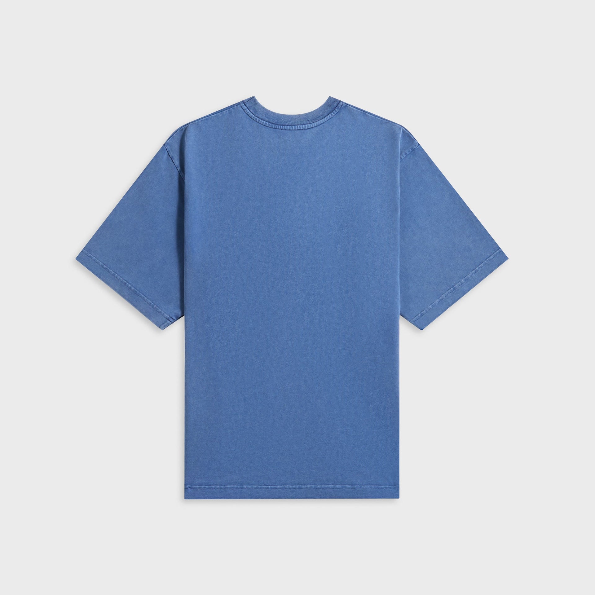 Casablanca Chrome Text Printed Oversized Tee in Navy