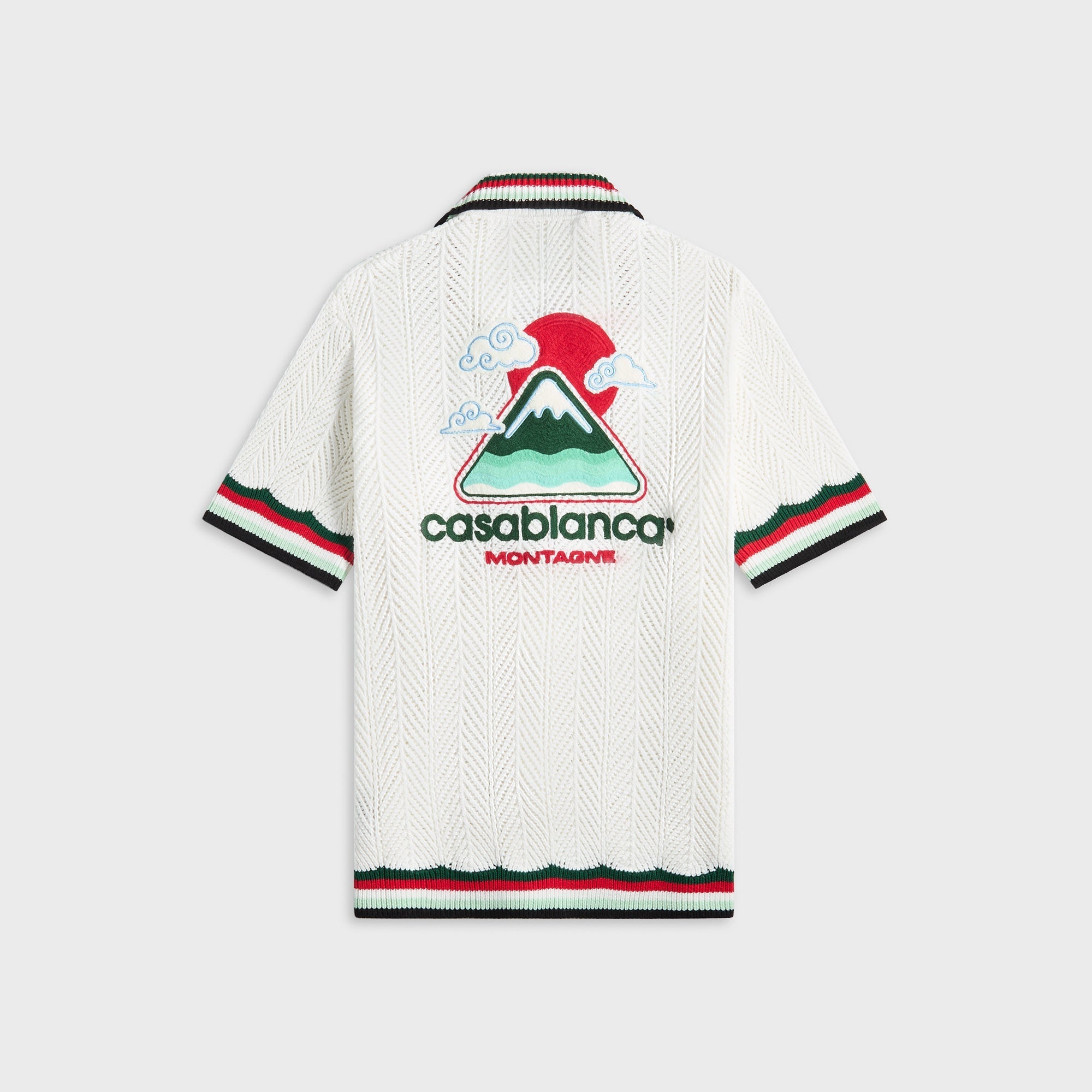Casablanca Casa Sport Screen Printed Tee - White / Black – Kith