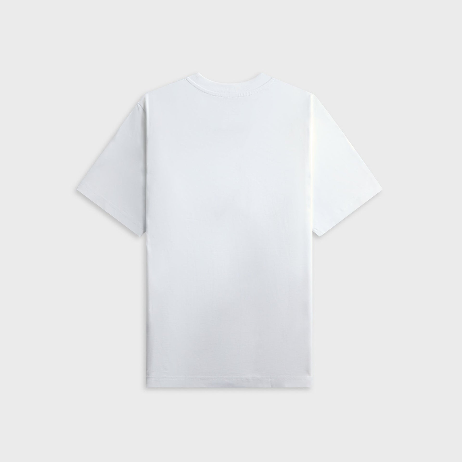Casablanca Casa Airspray white cotton tee, plain back view with no print
