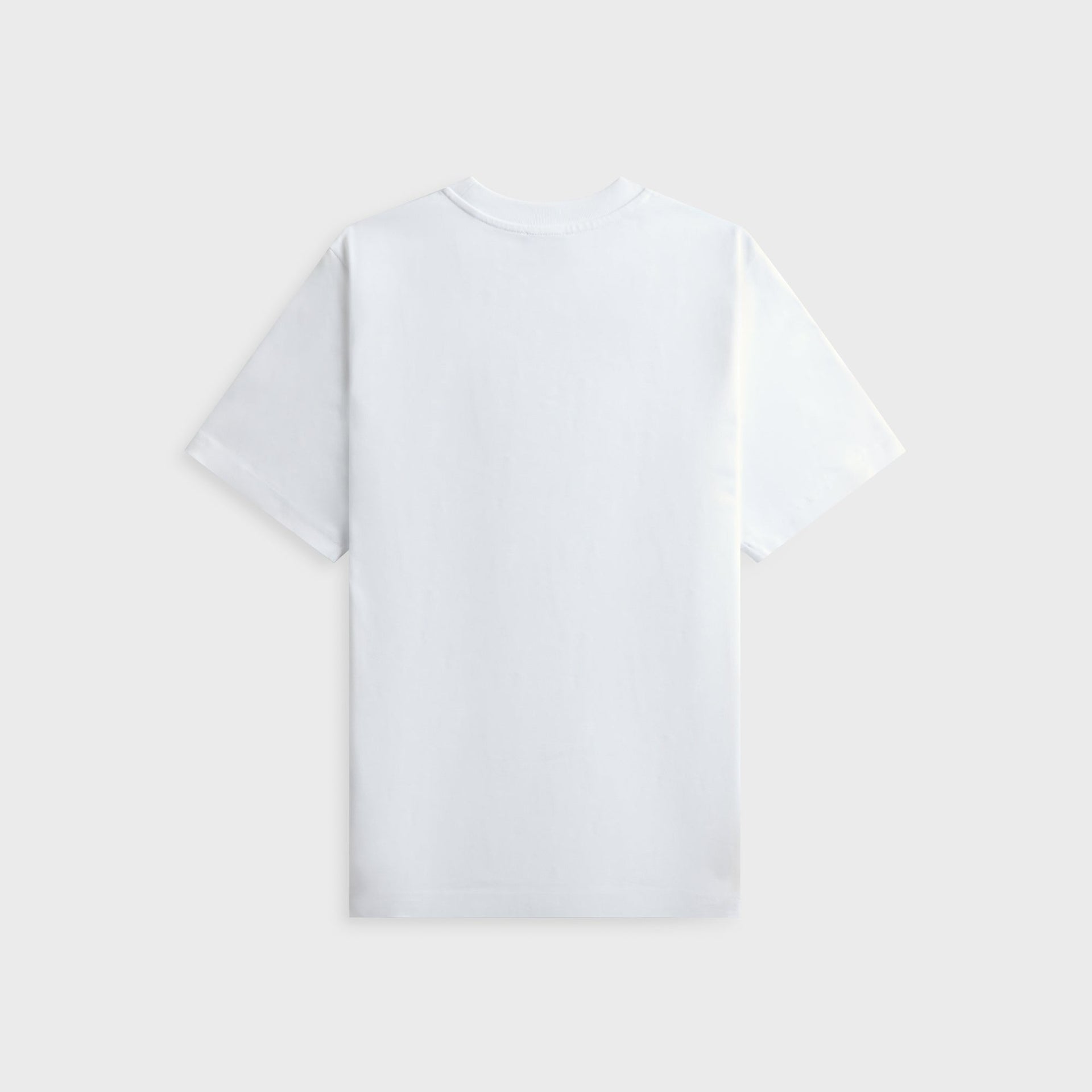 Casablanca Tourism white tee, plain back view with no print