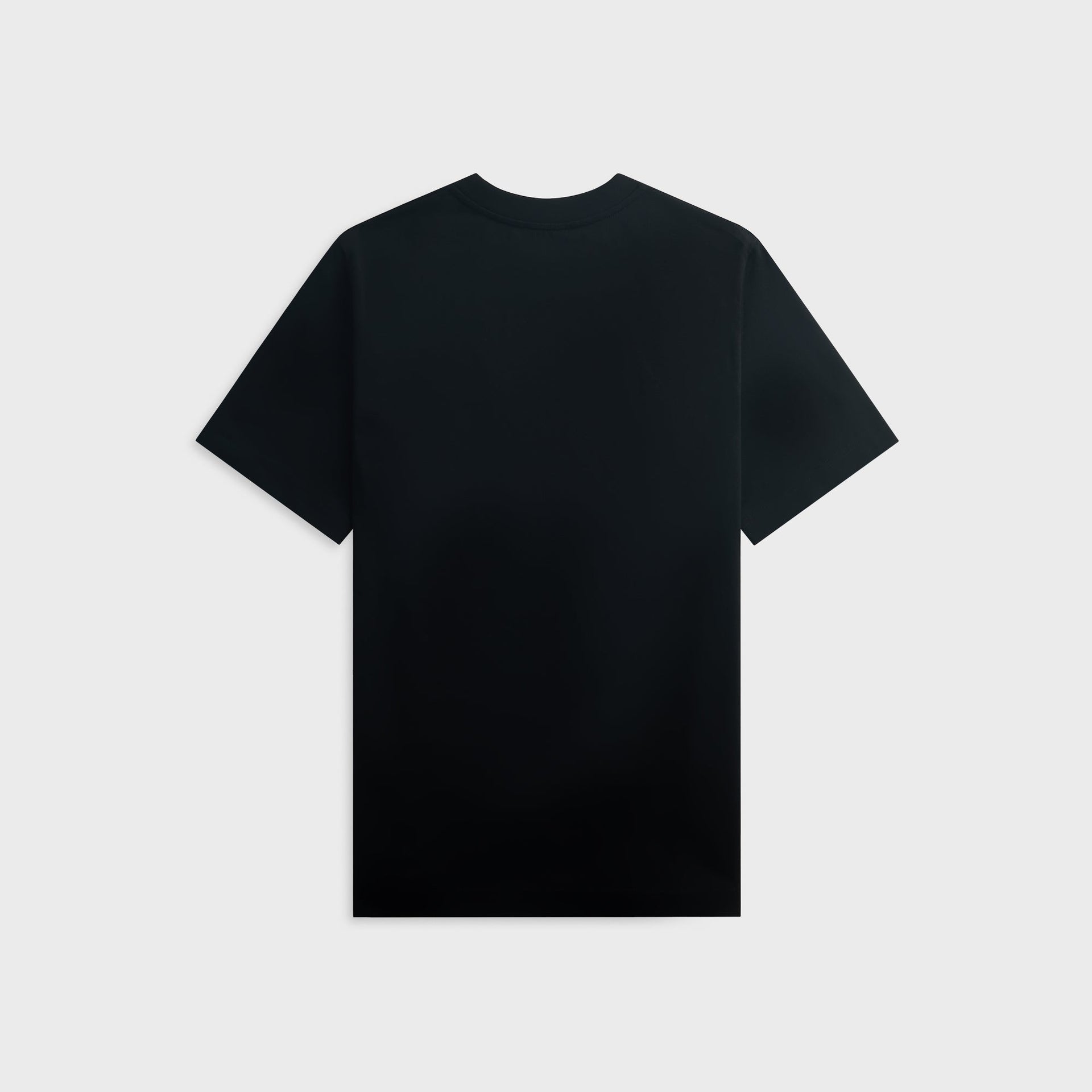 Casablanca Tennis Club black tee, plain back view with no print